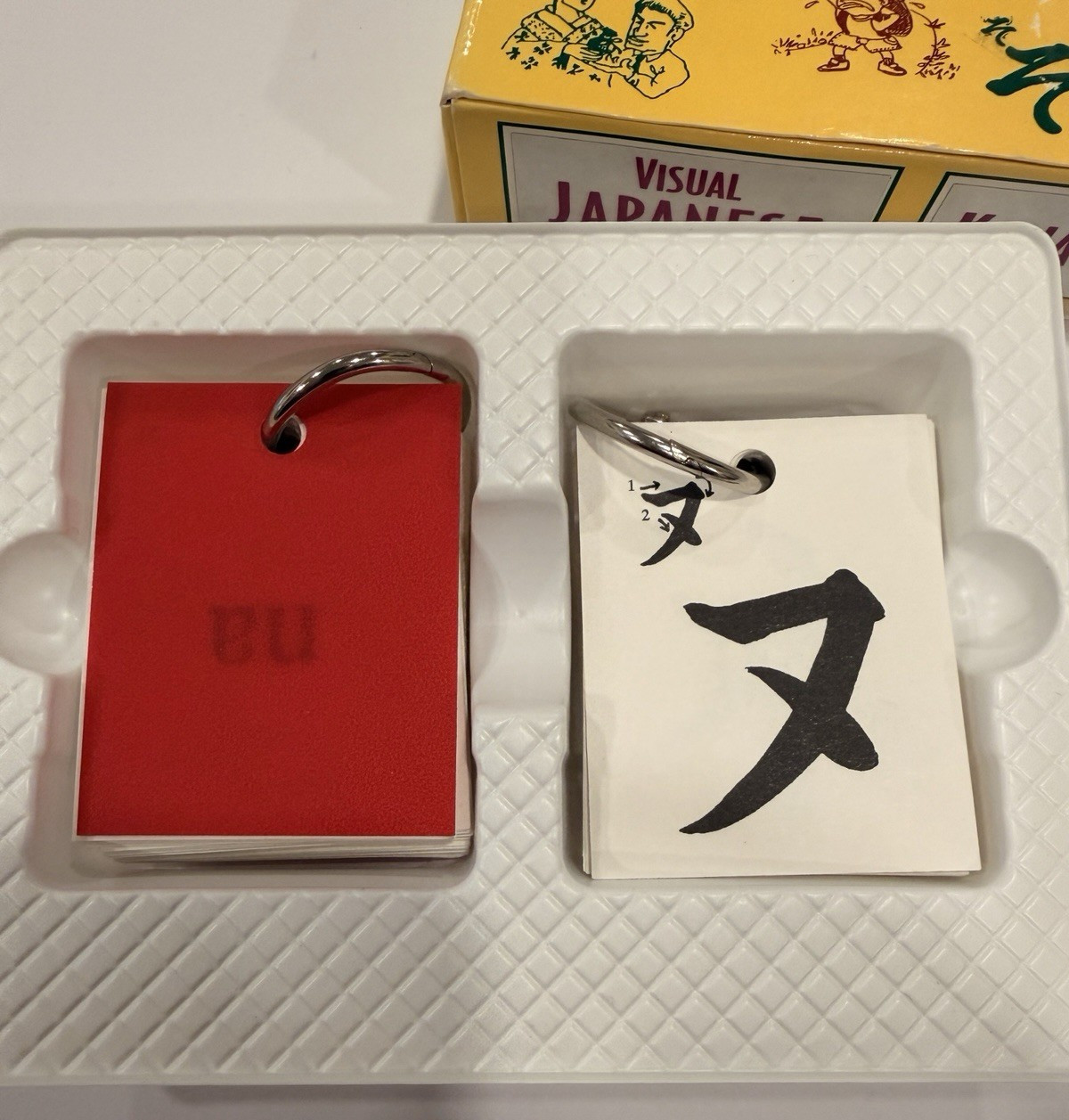 Language Express Visual Language Learning Cards Visual Japanese Kana Cards
