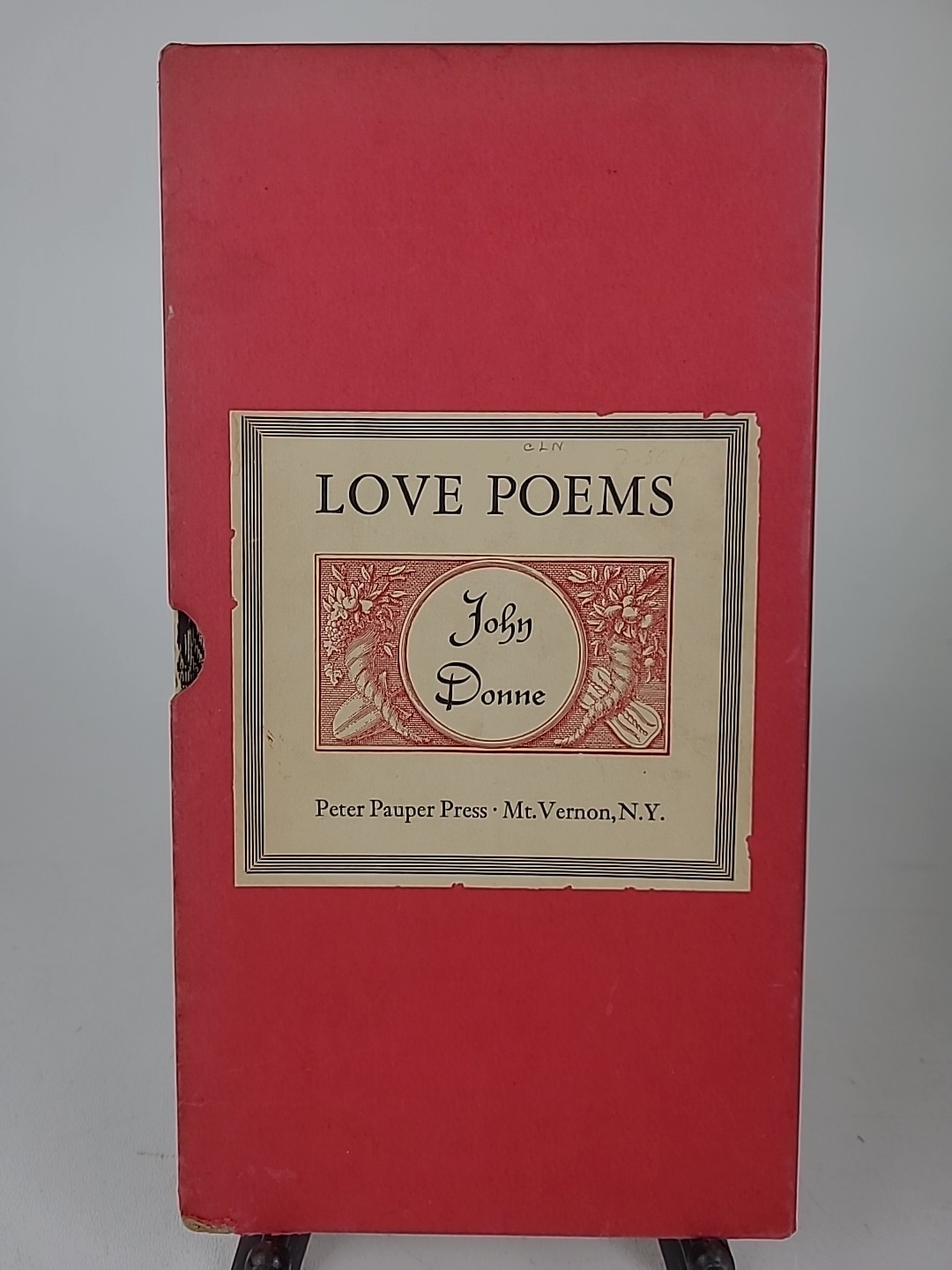 The Love Poems of John Donne Antholocy Peter Pauper Press Poetry HC