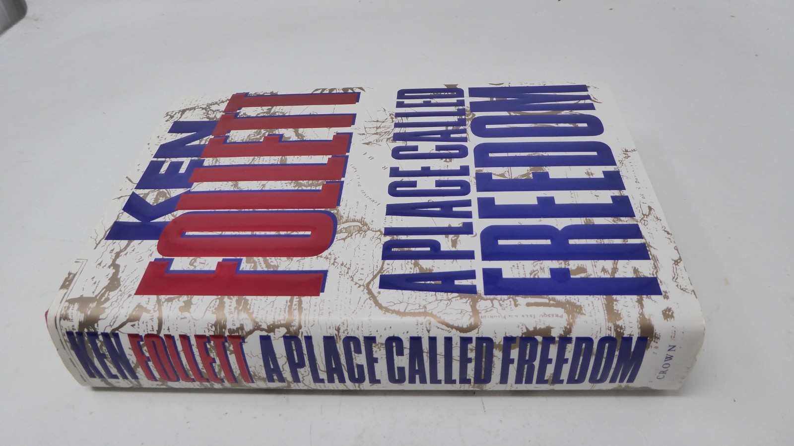 *SIGNED* A Place Called Freedom by Ken Follet (Hardcover, 1995)
