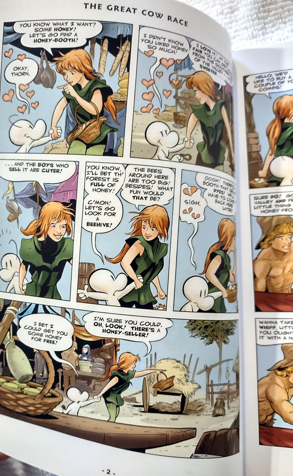 Bone: The Great Cow Race. Scholastic Books. 132 Pages.
