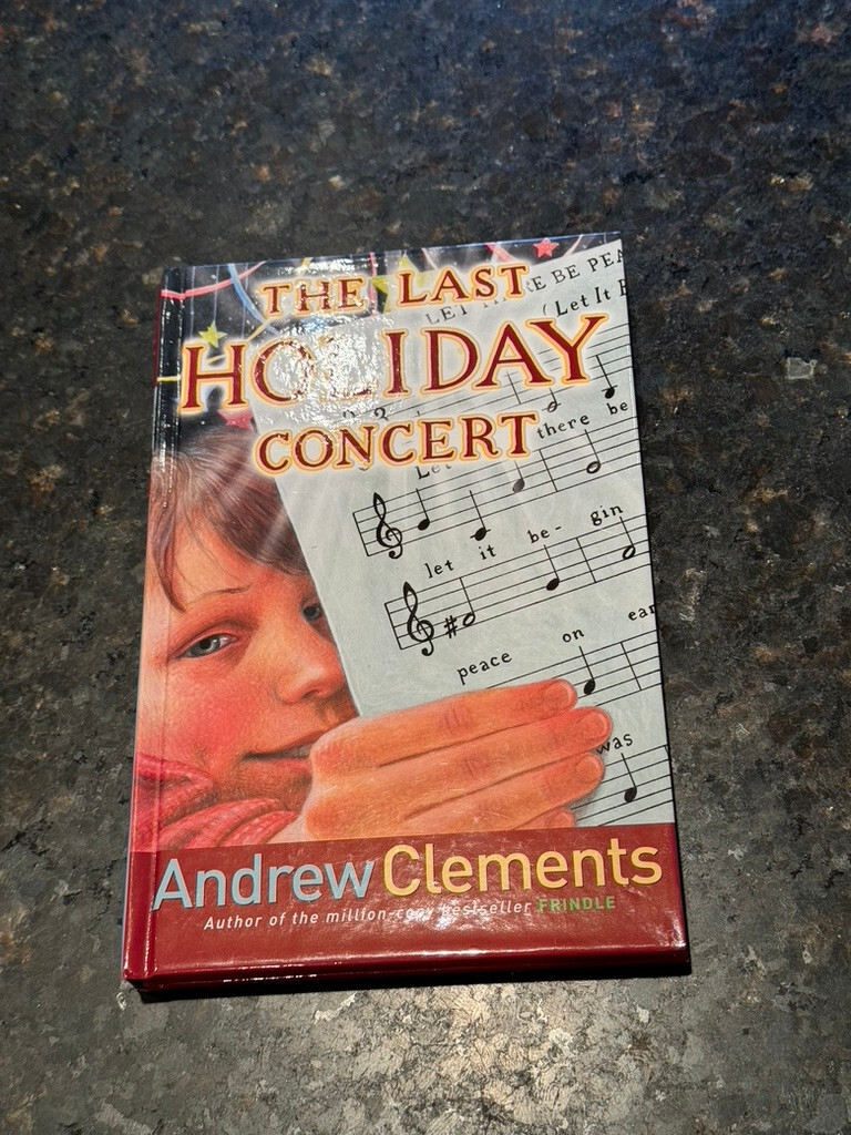 Scholastic Books Lot: Last Holiday Concert, Report Card, Accidental Cheerleader