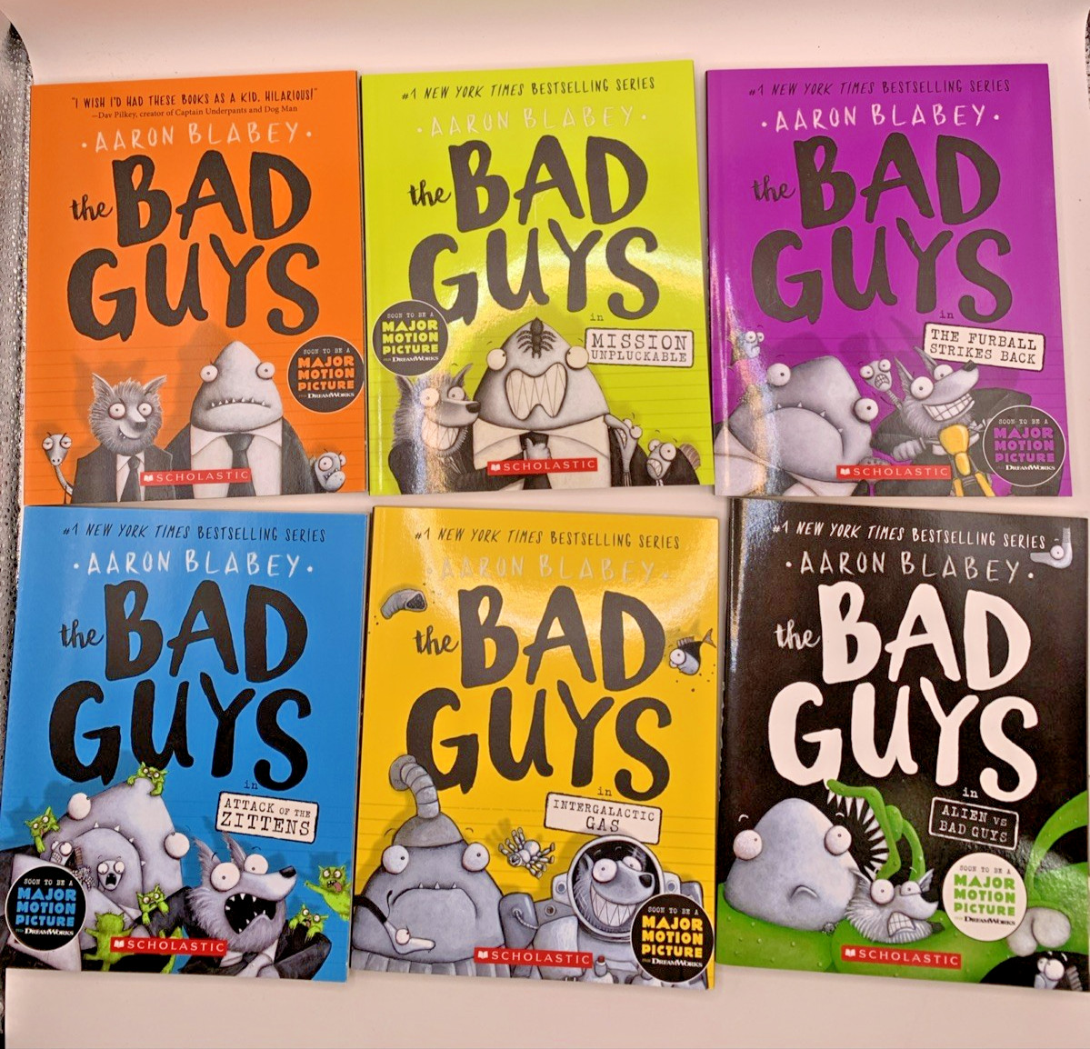 The Bad Guys Complete Series Books 1-20 Set Aaron Blabey PB Like New