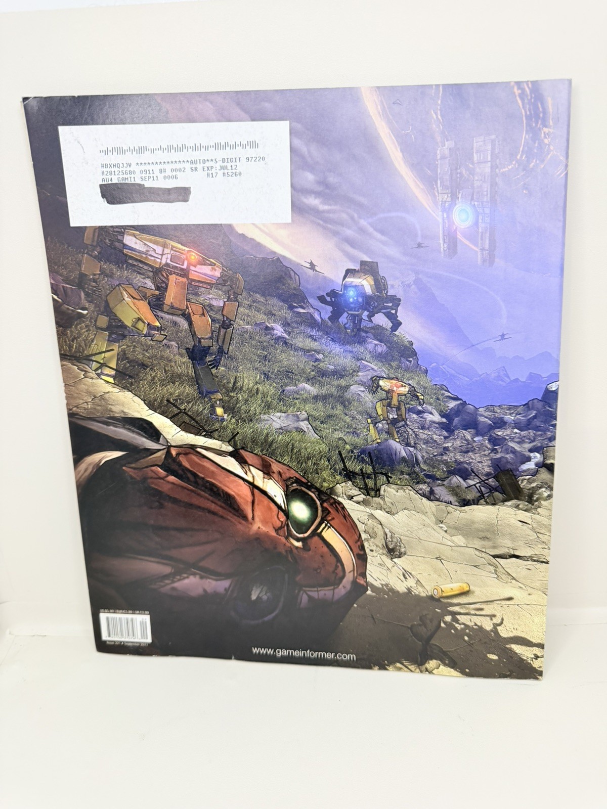 Game Informer #221 Borderlands 2 September 2011 Edition