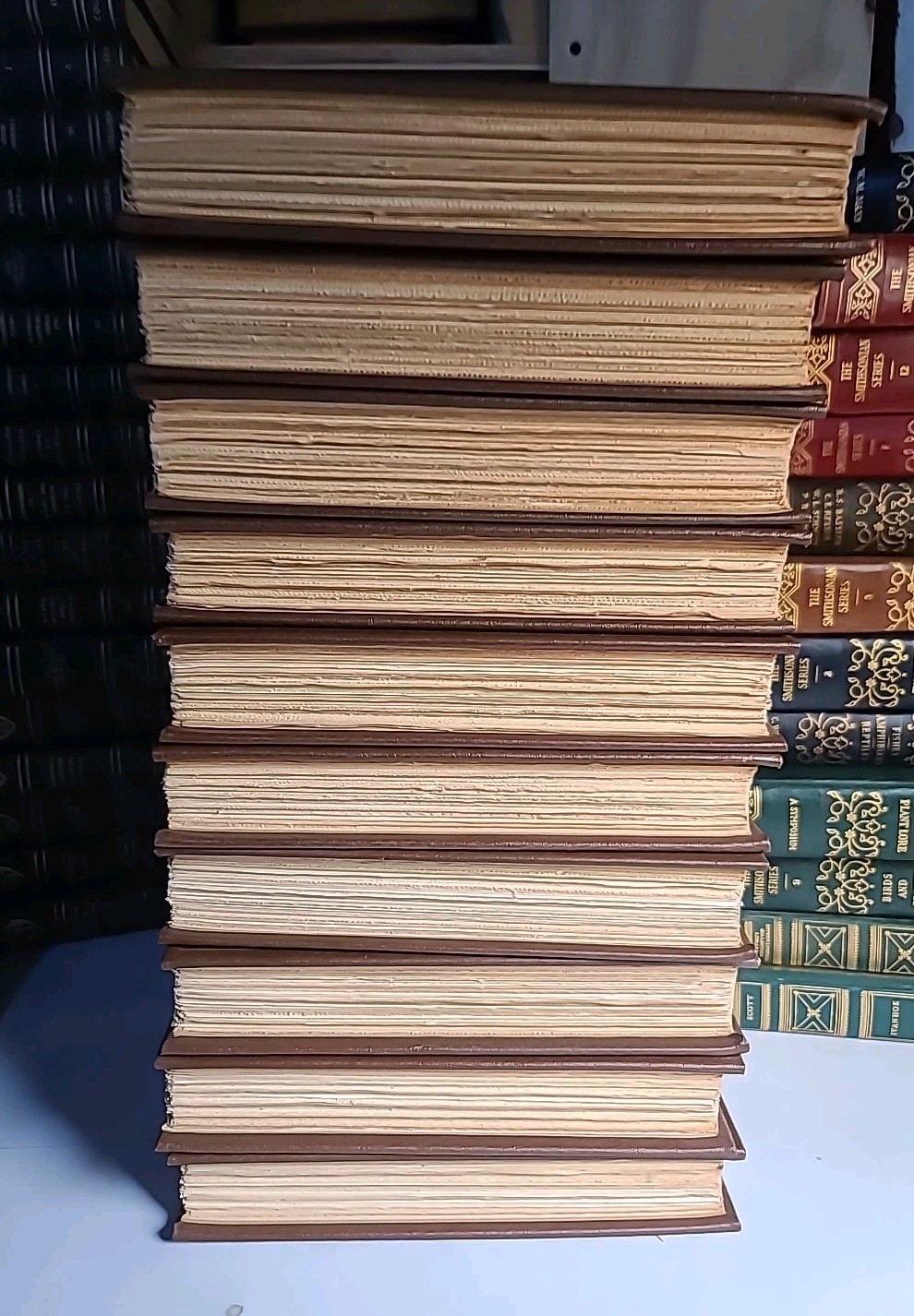 Smithsonian Scientific Series Set of 10 Hardcover Illustrated Volumes – Ornate B