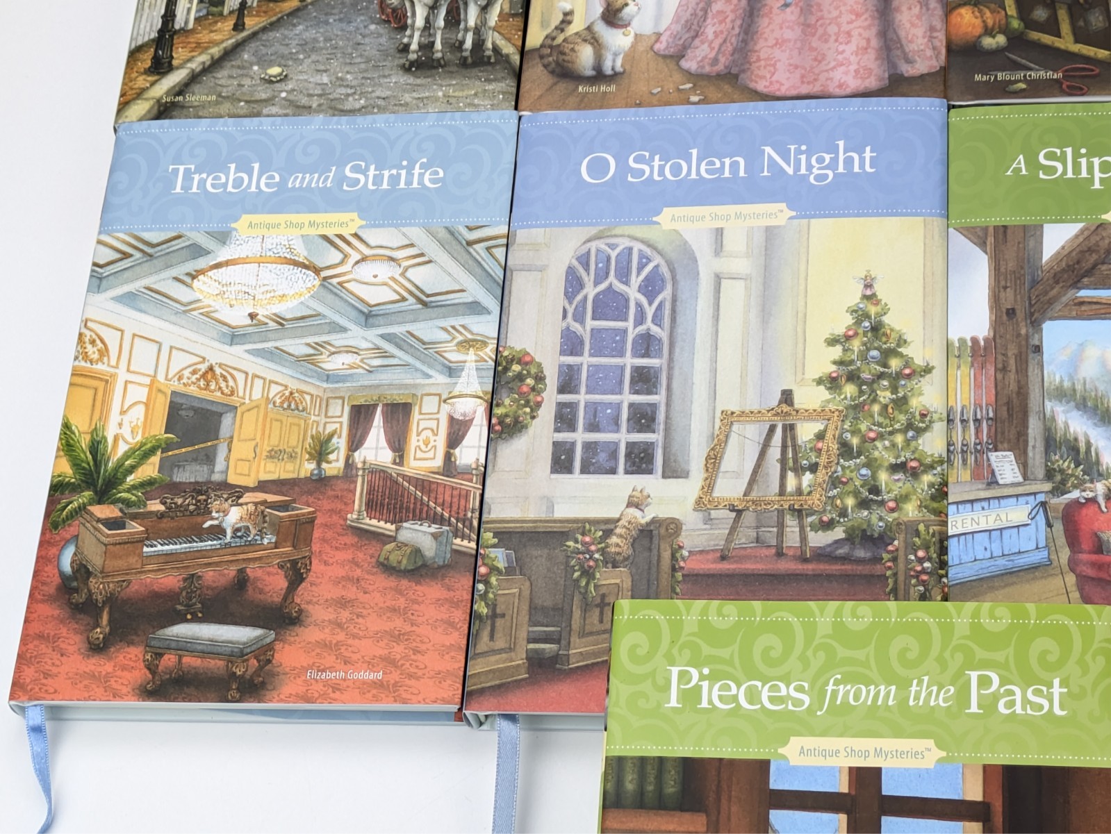 Antique Shop Mysteries Hardcover Lot of 22 Book Set w/Dustcovers GREAT SHAPE!
