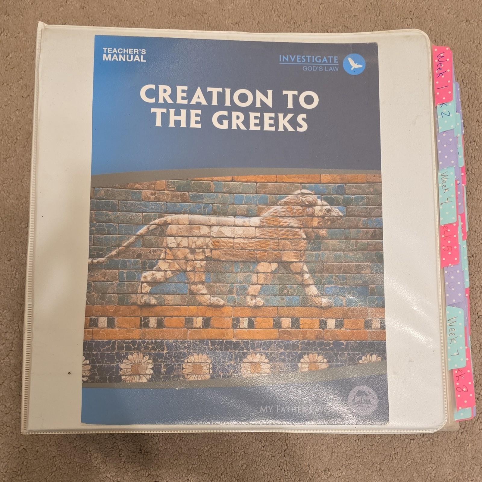 My Father’s World Creation To The Greeks Set, Homeschool Curriculum, Grades 4-8