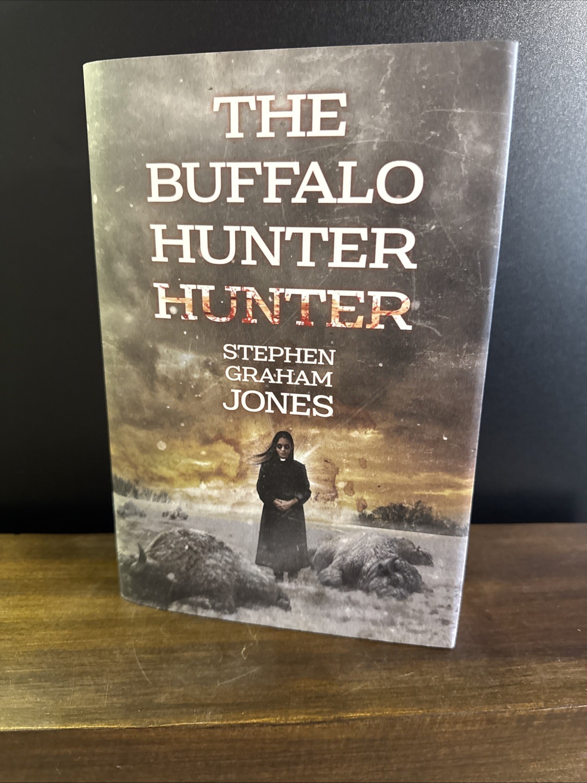 SST Stephen Graham Jones BUFFALO HUNTER HUNTER Signed 2x PC Limited Edition
