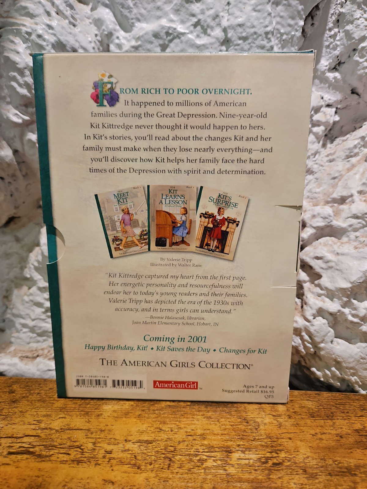 Kit An American Girl 1934 3 Book Box Set American Girls Collection