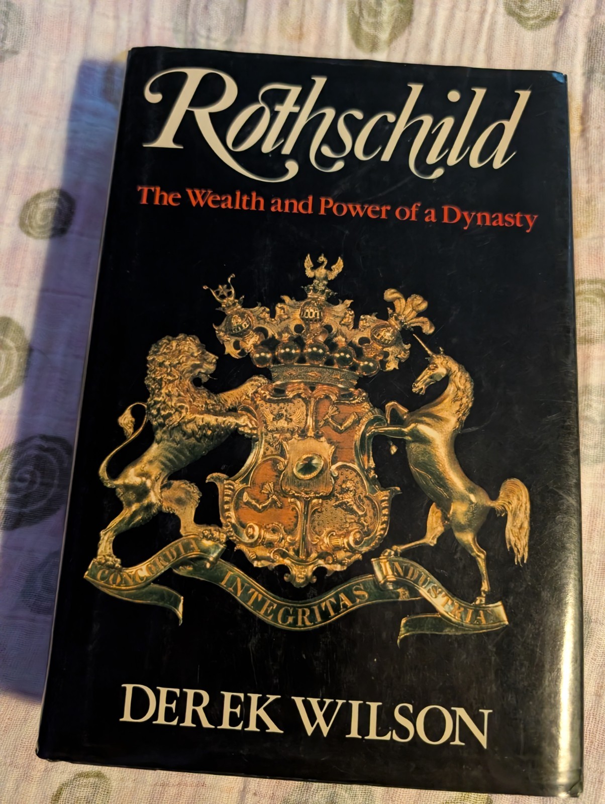 Rothschild – The Wealth and Power Of Dynasty Derek Wilson HC 1988 First Edition