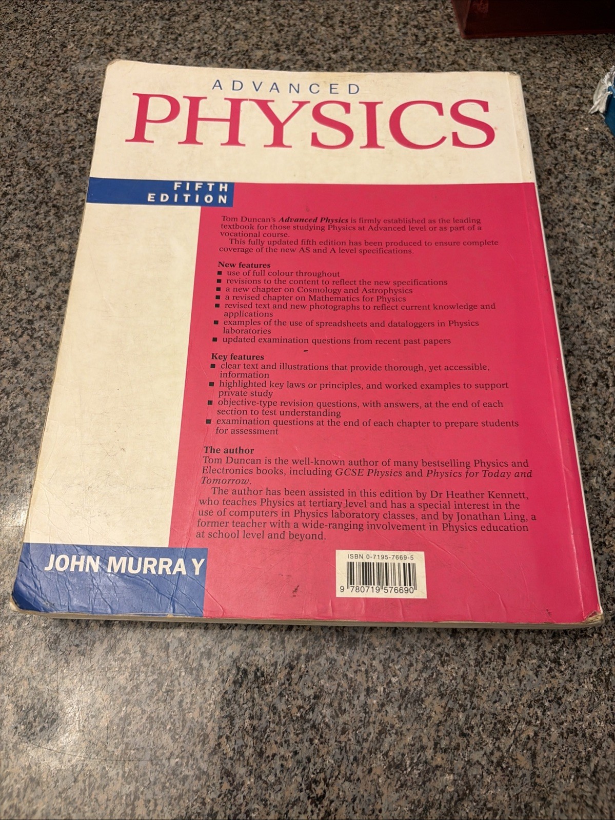 Advanced Physics, 5th Ed. by Duncan