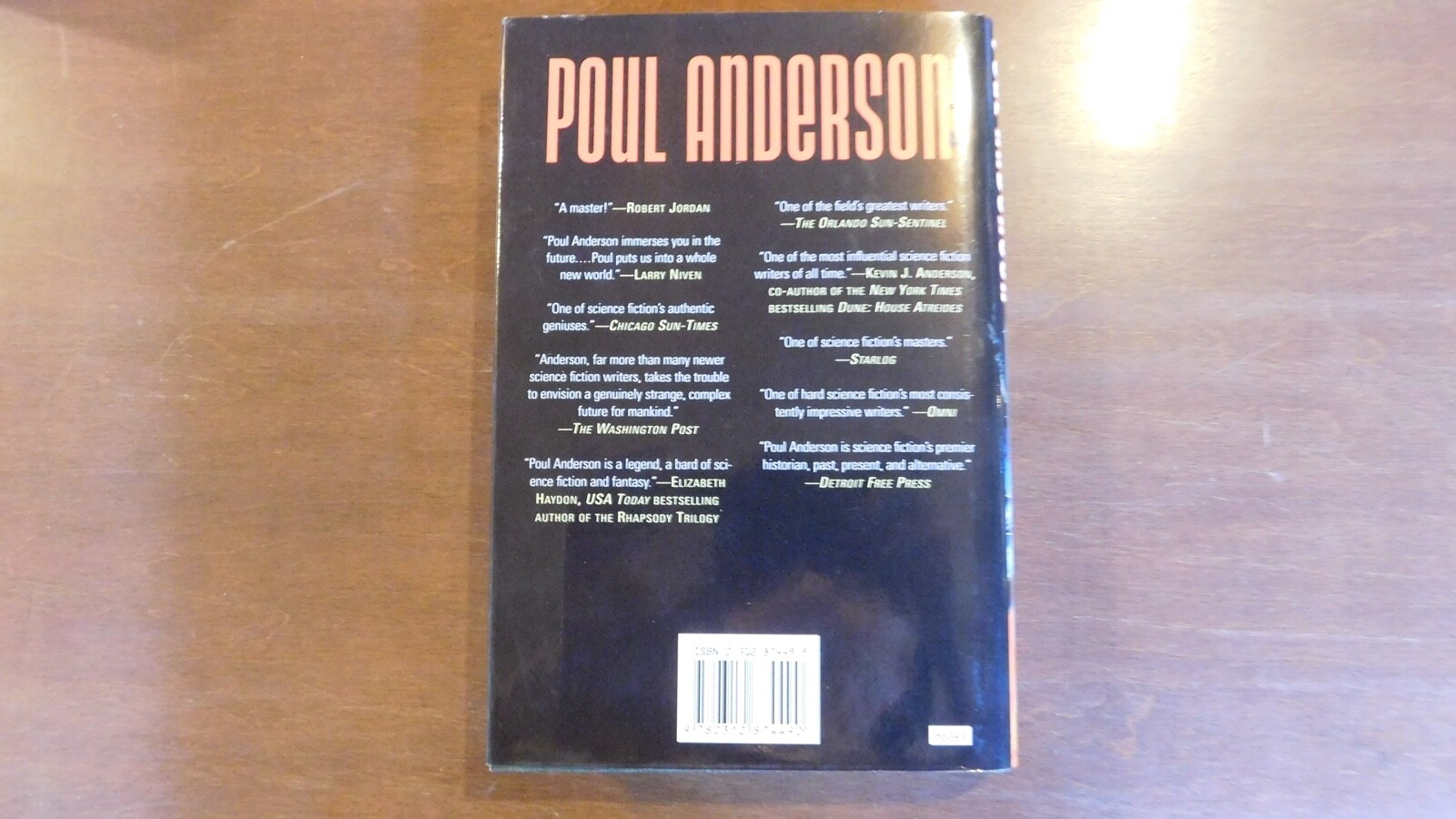 PAUL ANDERSON– FOR LOVE AND GLORY HC 2003 IN NM