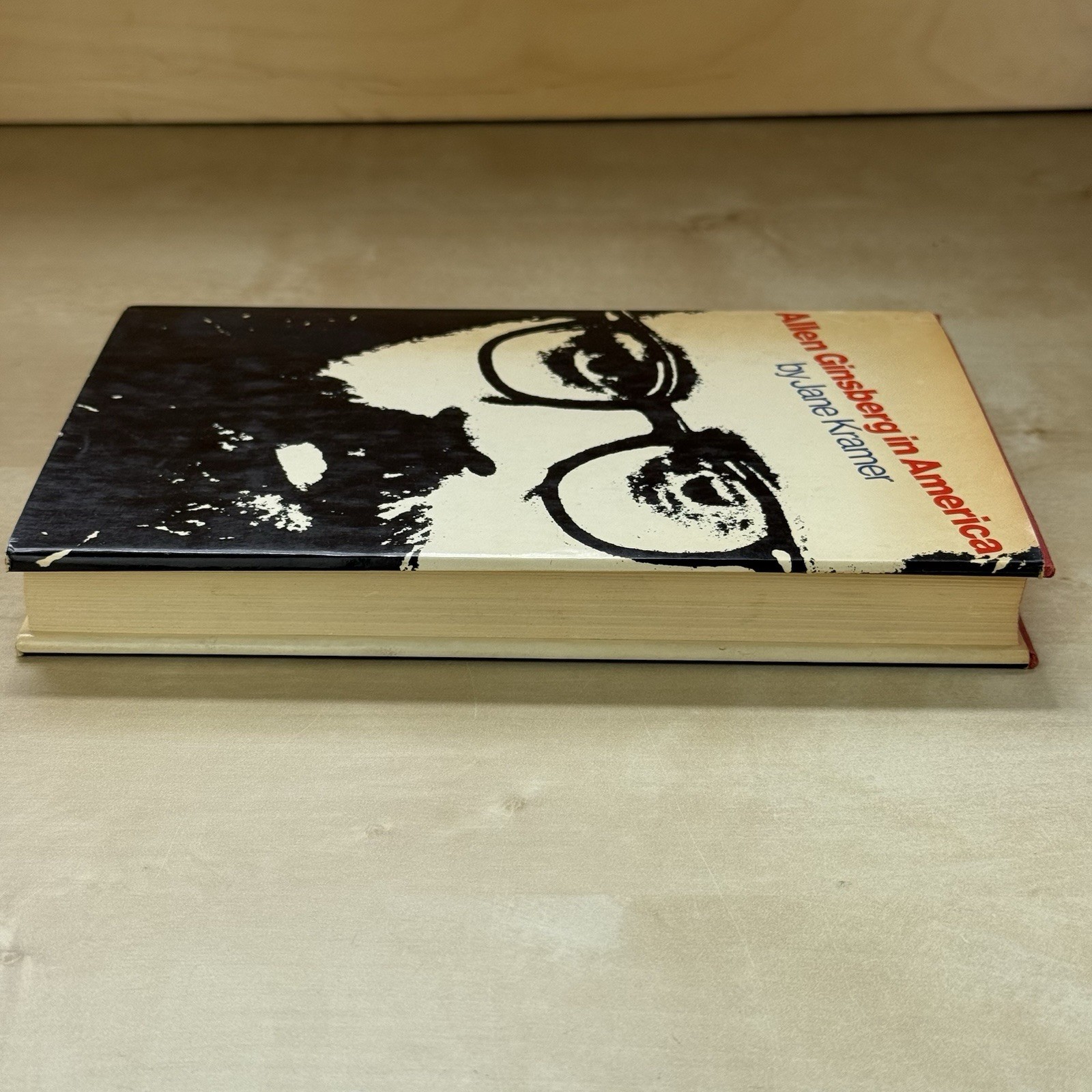 Allen Ginsberg in America by Jane Kramer Hardcover DJ 1969 1st Printing