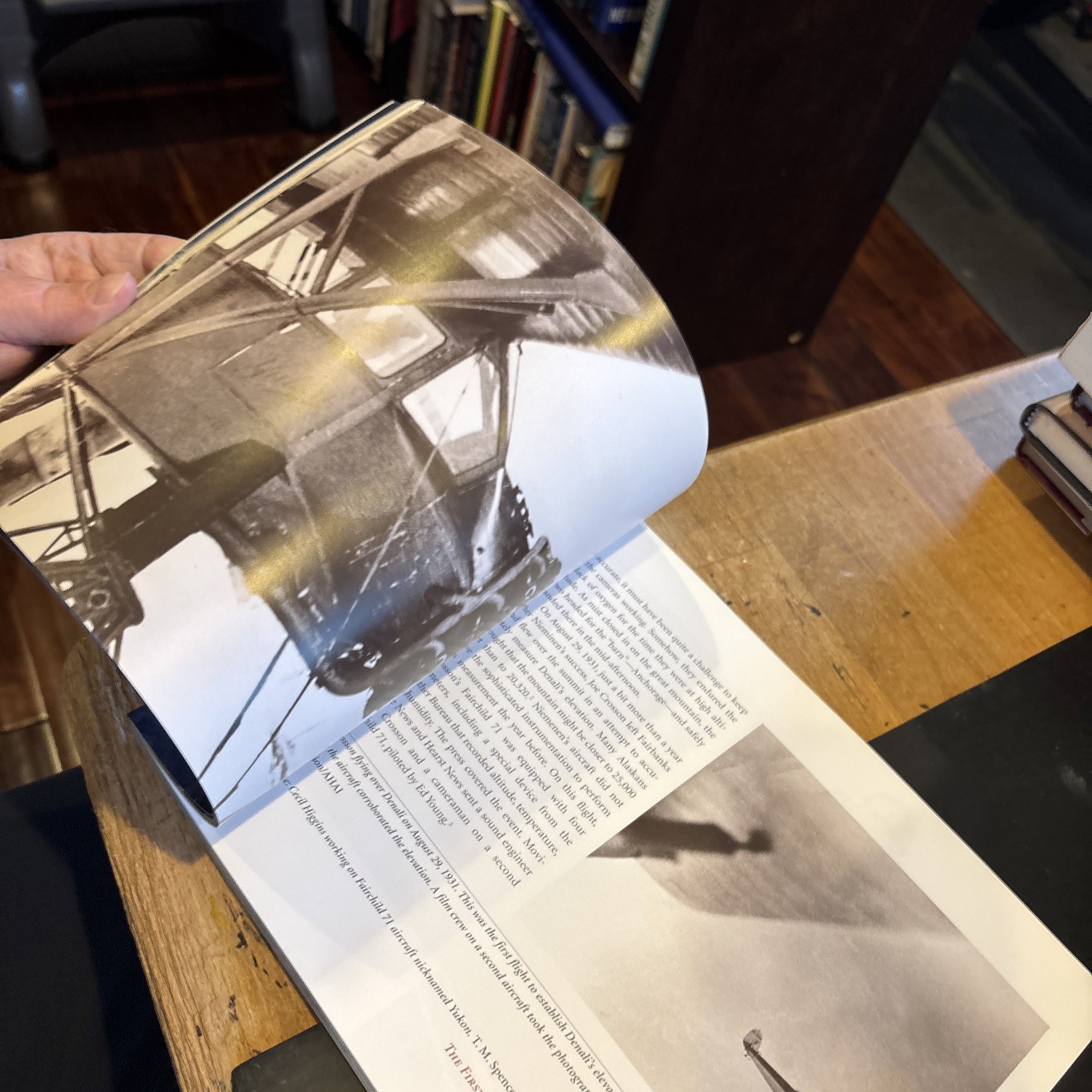WINGS OVER DENALI : PHOTO HISTORY DENALI Signed Bruce McAllister 2004 pb 1st