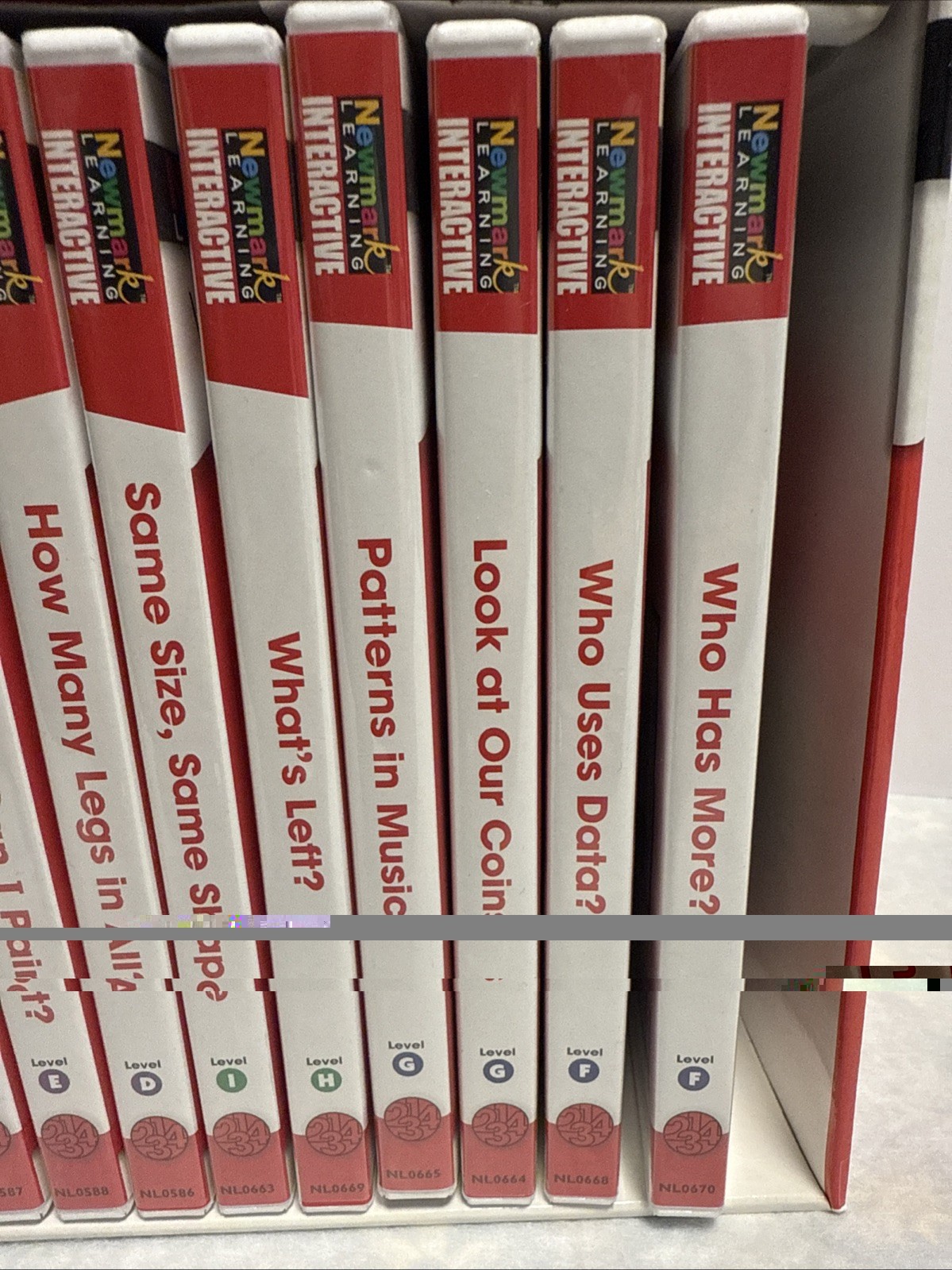 Newmark Learning Math Volume 2, Interactive Whiteboard 11 CD-ROMs 1 Missing