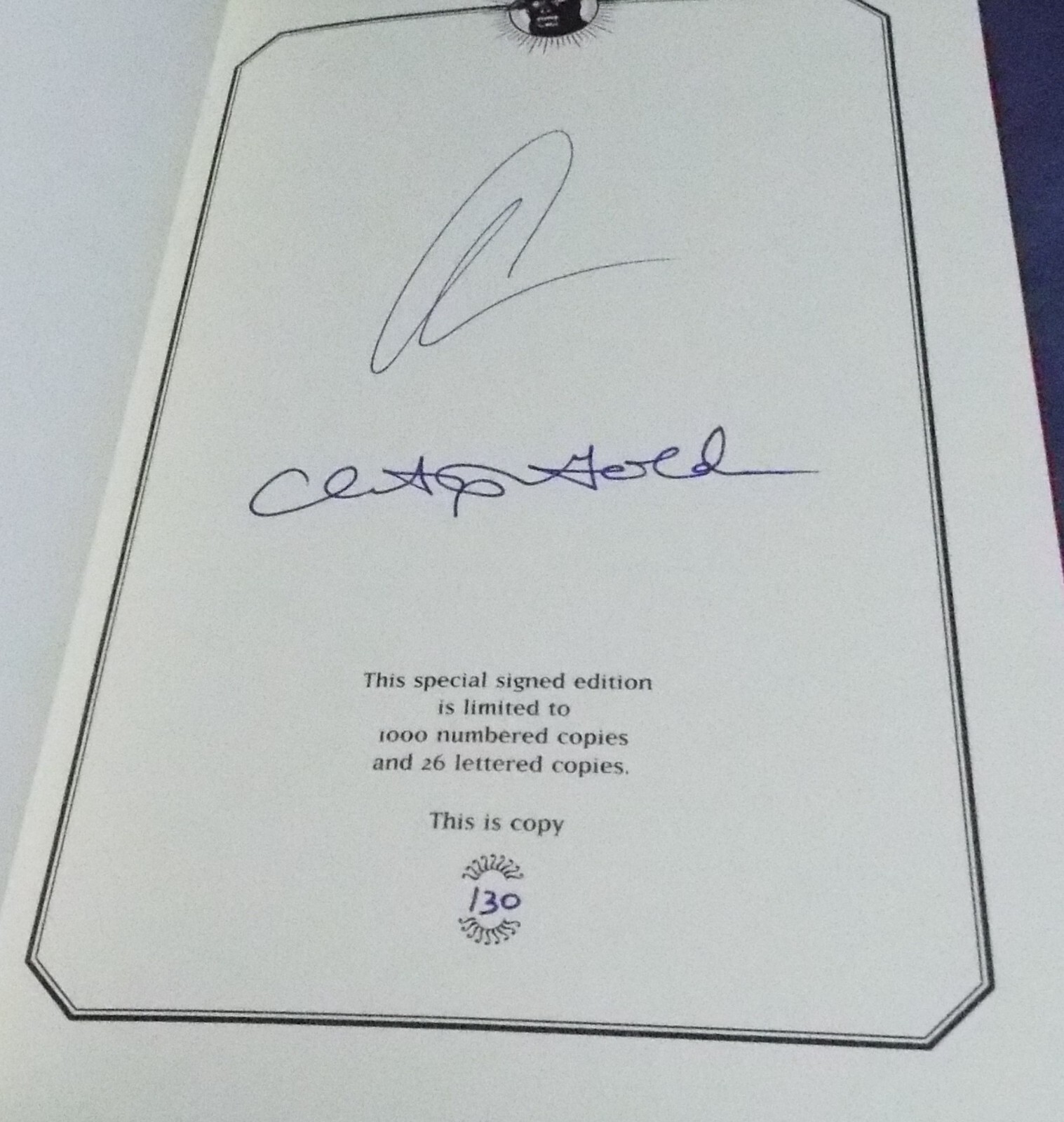 SIGNED Amber Benson Christopher Golden The Seven Whistlers Hard Cover 1st Editio