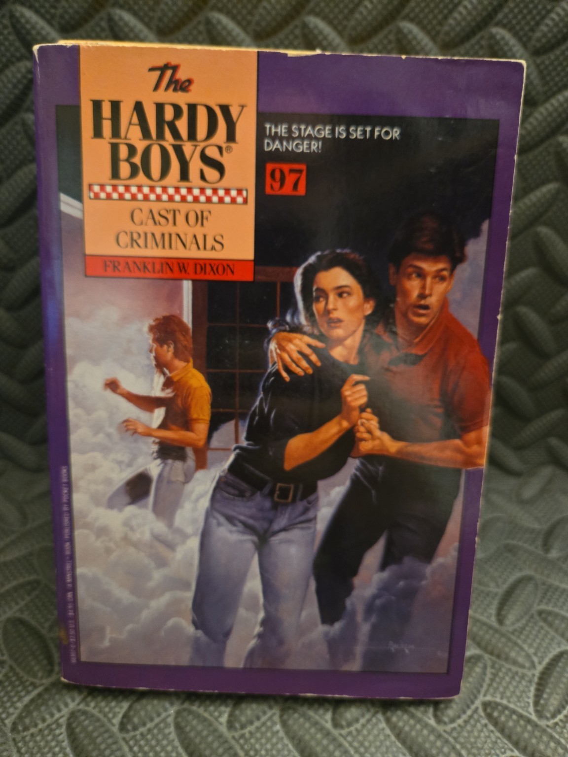 Lot of 4 Hardy Boys Paperback Books #74 #95 #97 #106 Franklin W. Dixon Vintage