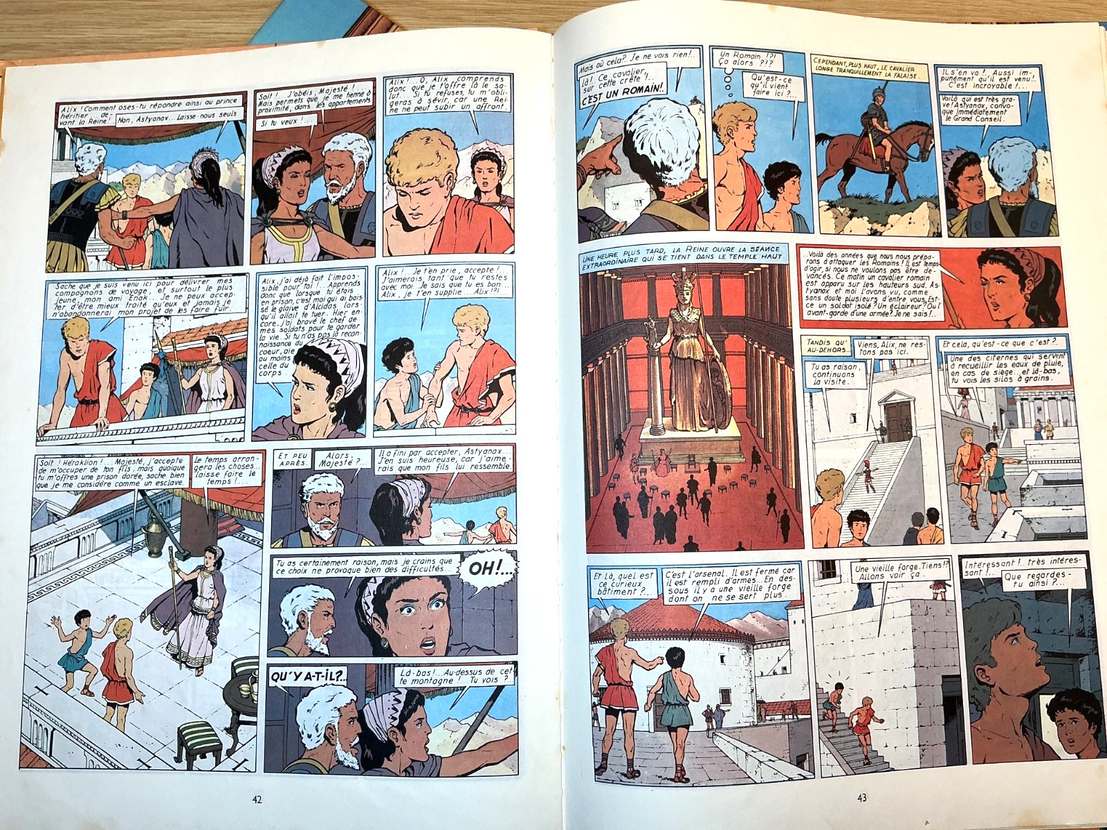 Les Aventures d’Alix bande dessinée 5-Volume Lot French Hardcover Graphic Novels