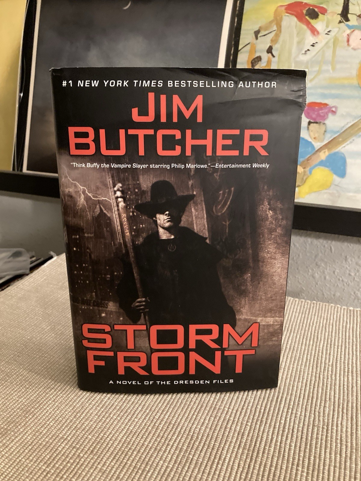 Storm Front by Jim Butcher – 1st Edition, Later Print HC! – Dresden Files