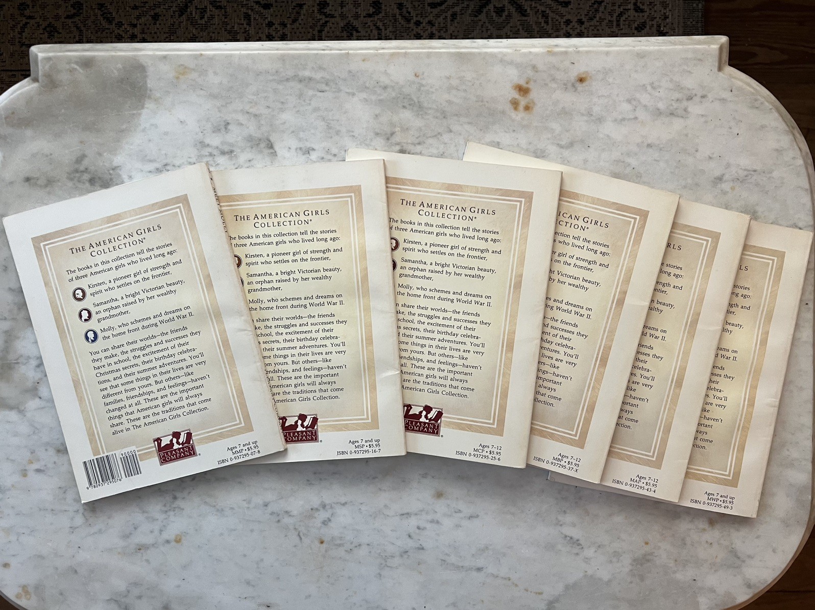 The Pleasant Company • Boxed Molly Books Paperback • Set Of 6