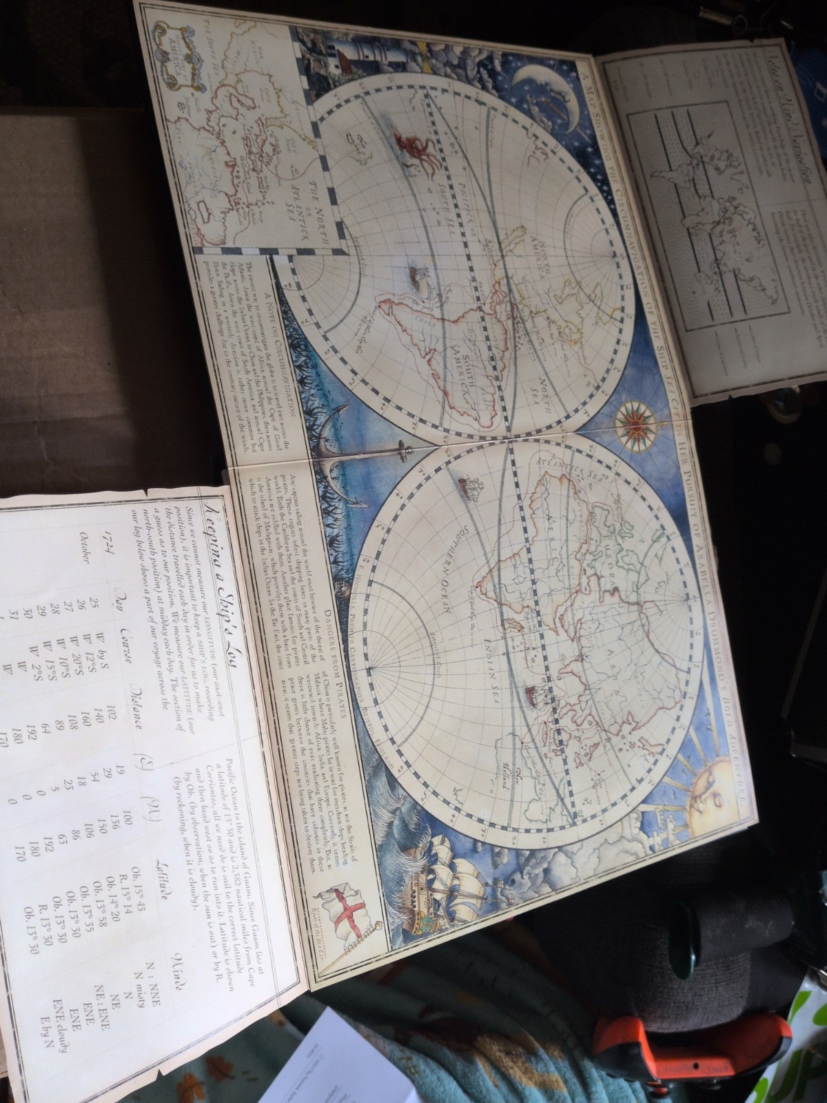 Pirateology A Pirate Hunter’s Companion Interactive Book Treasure Map Pirate
