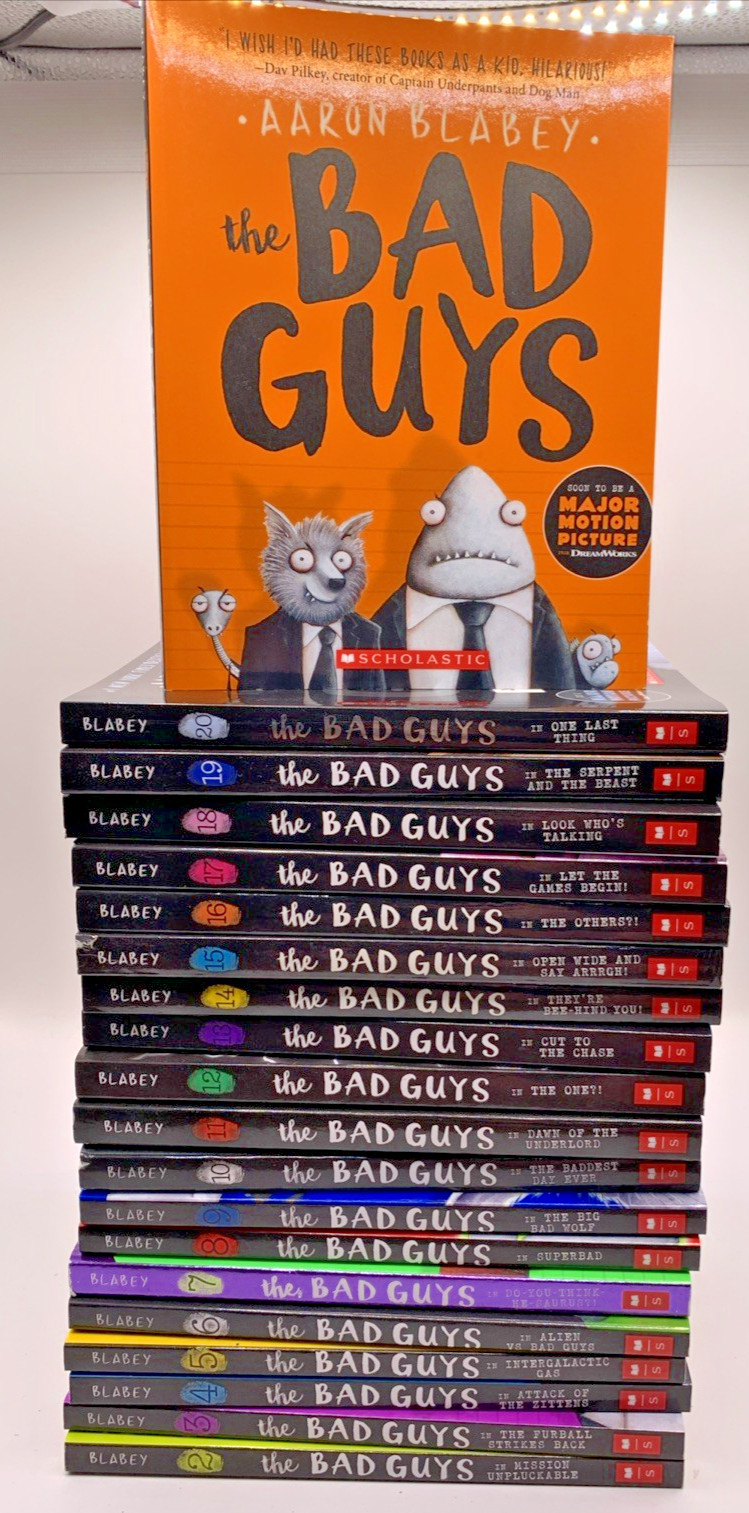 The Bad Guys Complete Series Books 1-20 Set Aaron Blabey PB Like New
