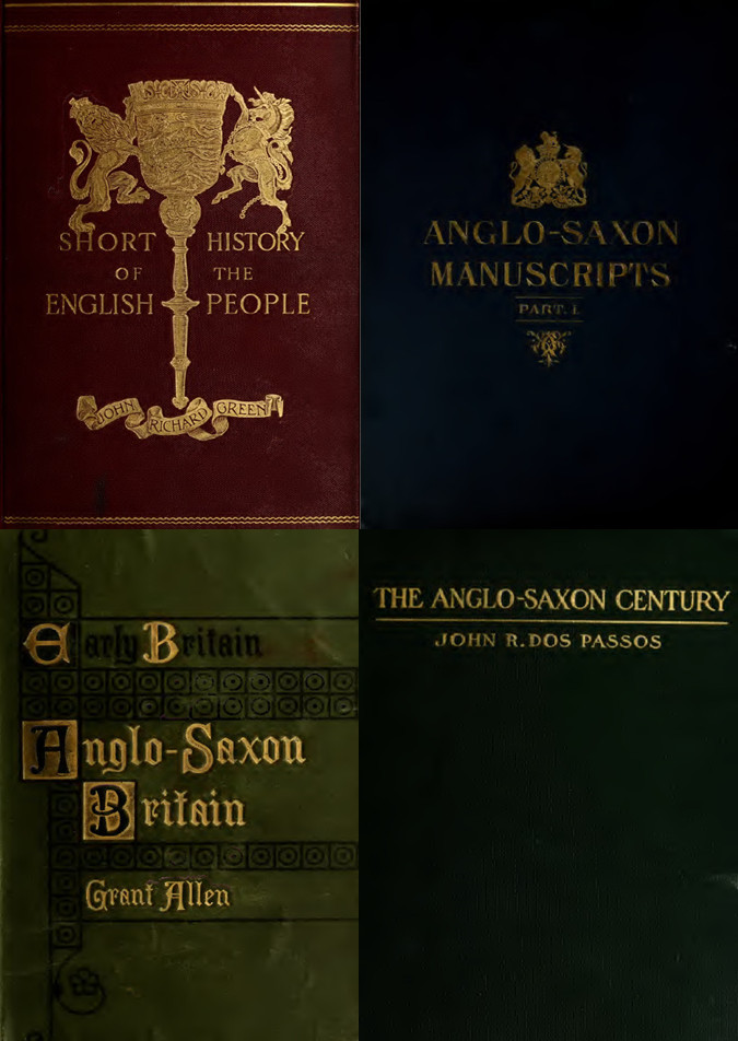 195 Old Rare Books on The Anglo-Saxon History Culture Wars Language Kings on DVD