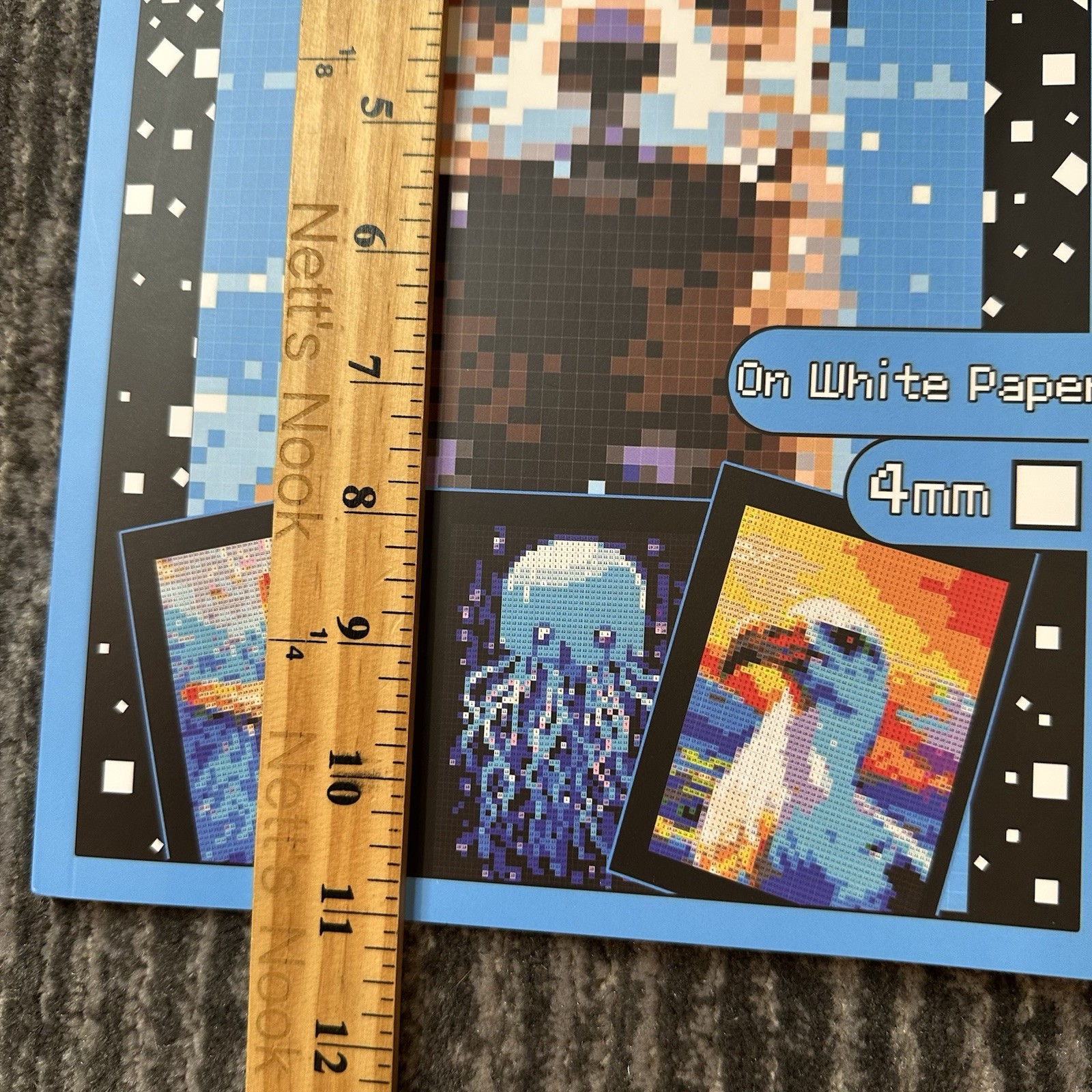 Mystery Mosaics Ocean Animals Pixel Color By Number Hidden Pictures 4mm Squares