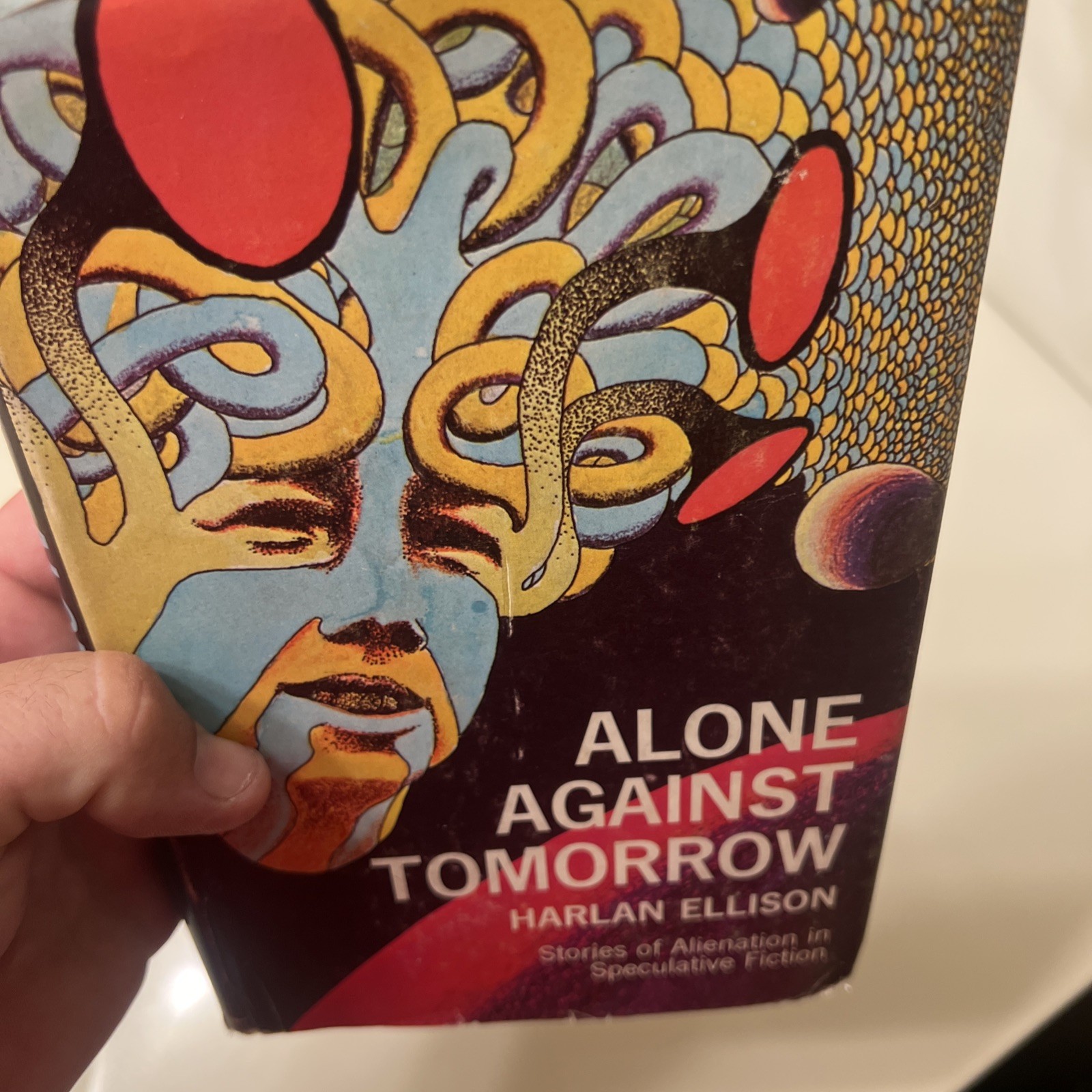 Alone Against Tomorrow by Harlan Ellison HB DJ 1971 Book Club Edition