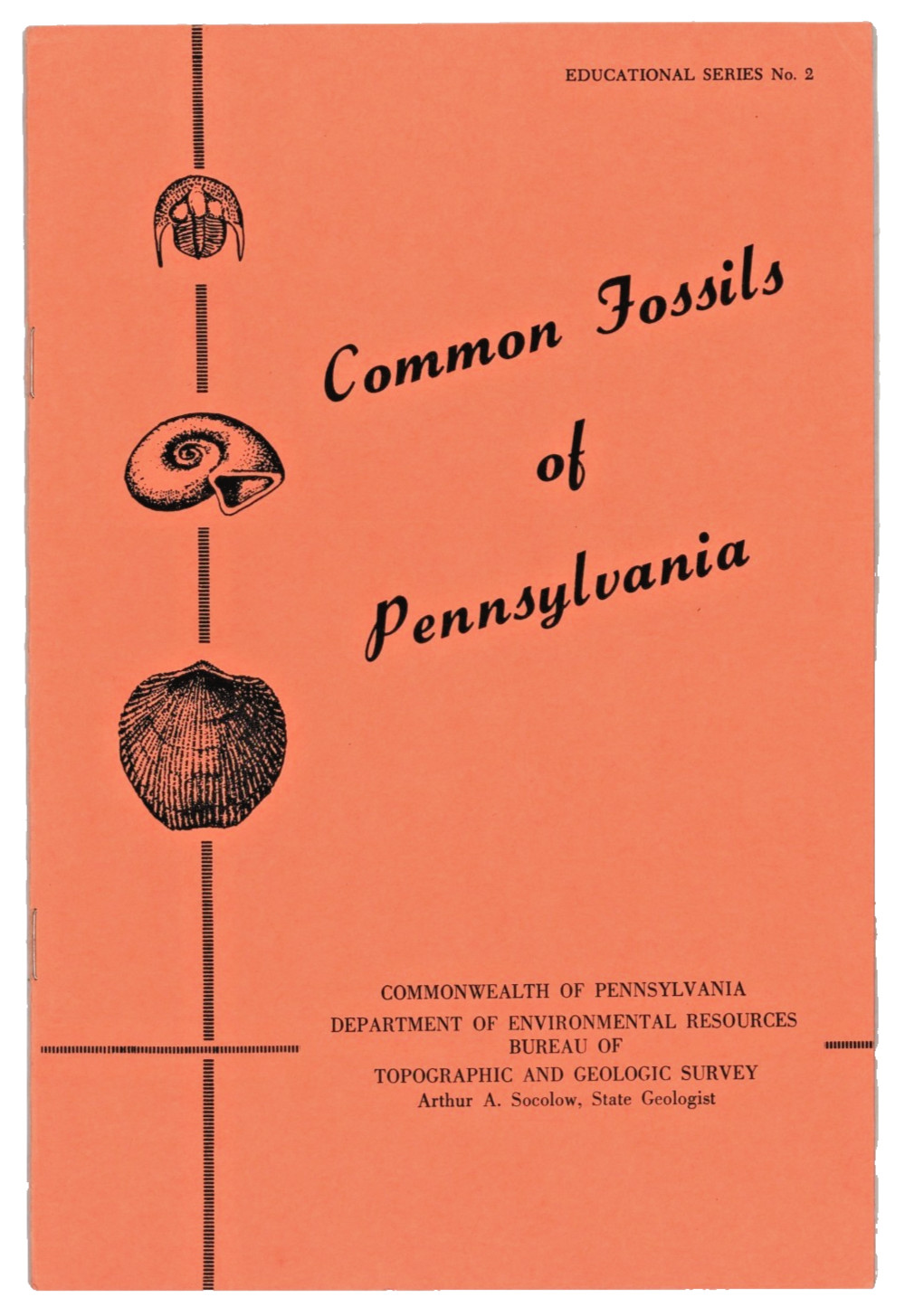 Common Fossils of Pennsylvania by Donald M. Hoskins