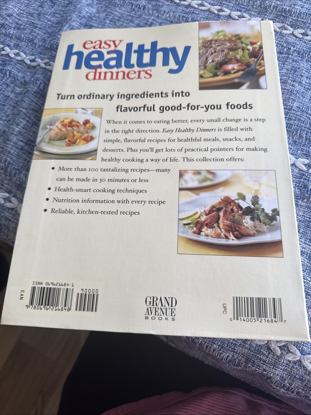 Quick and Easy Healthy Dinners by Meredith Books Staff