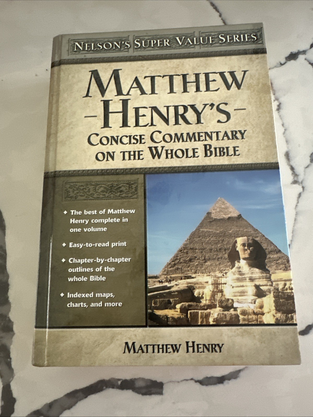 Nelson’s Super Value Series : Matthew Henry’s Concise Commentary on the Whole…