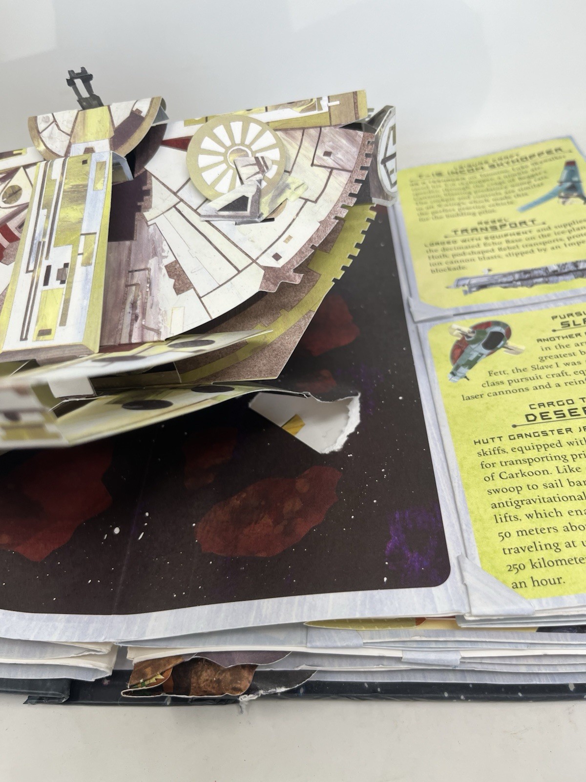 Star Wars – A Pop-Up Guide to the Galaxy by Matthew Reinhart (2007 Hardcover)