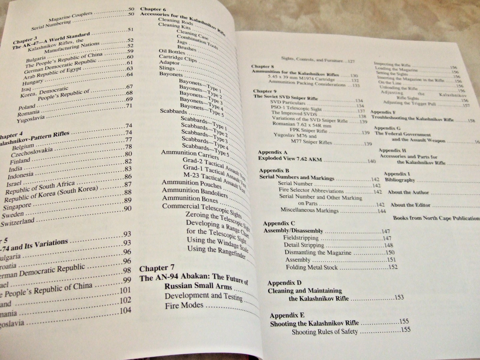 The AK-47 and AK-74 Kalashnikov Rifles and Their Variations by Joe Poyer
