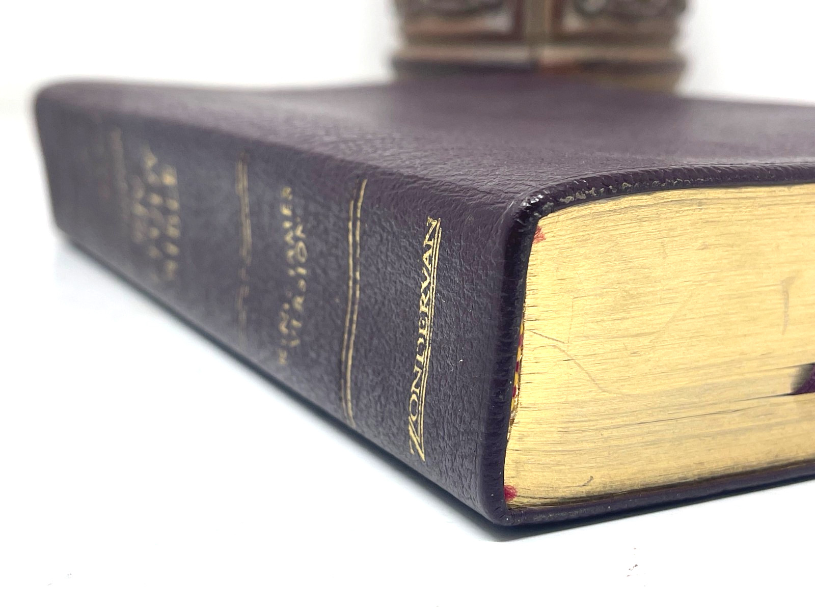 Zondervan KJV Study Bible Leather Bound Indexed 2002