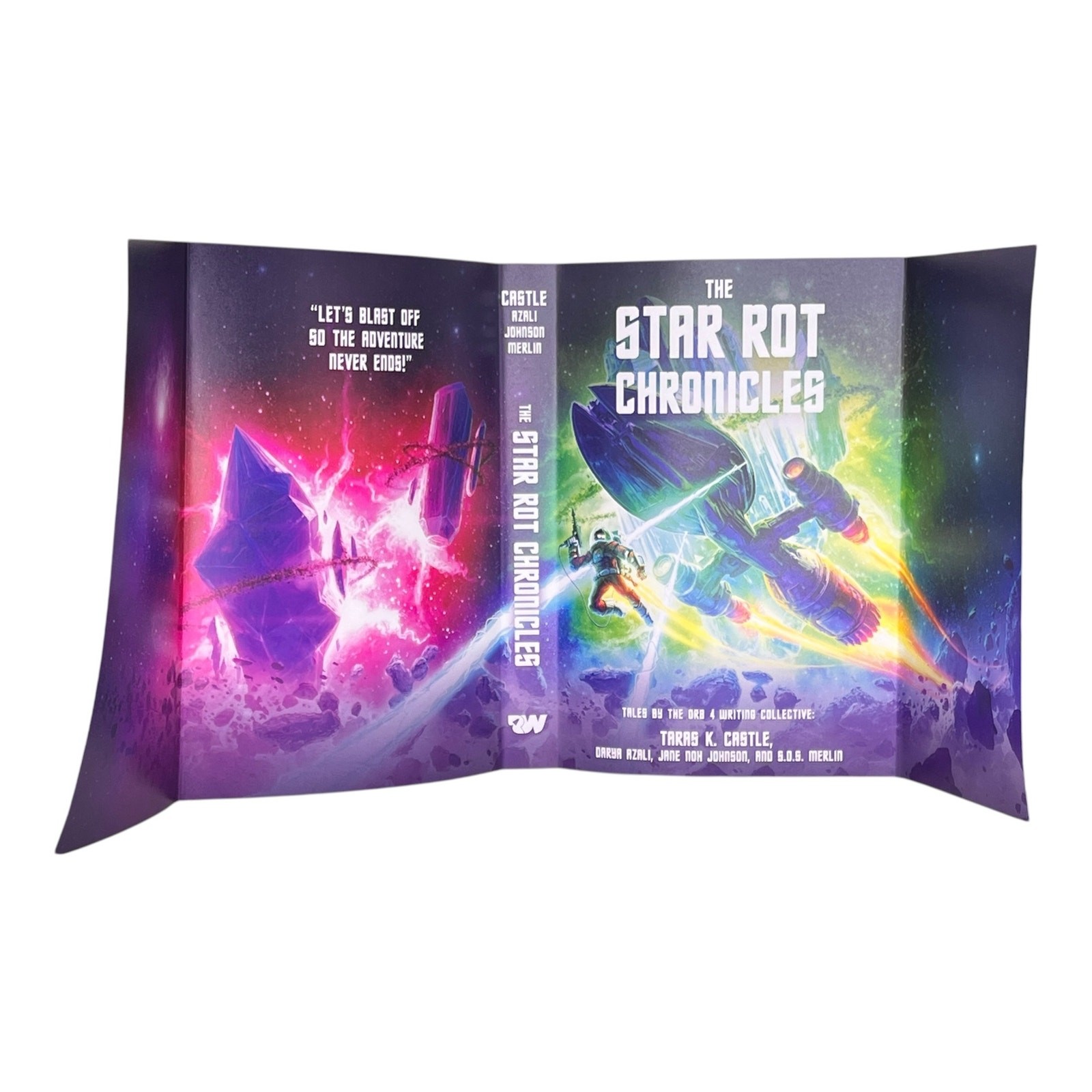 OwlCrate Sci-Fi Metallic Realms by Lincoln Michel – August 2025 Special Edition