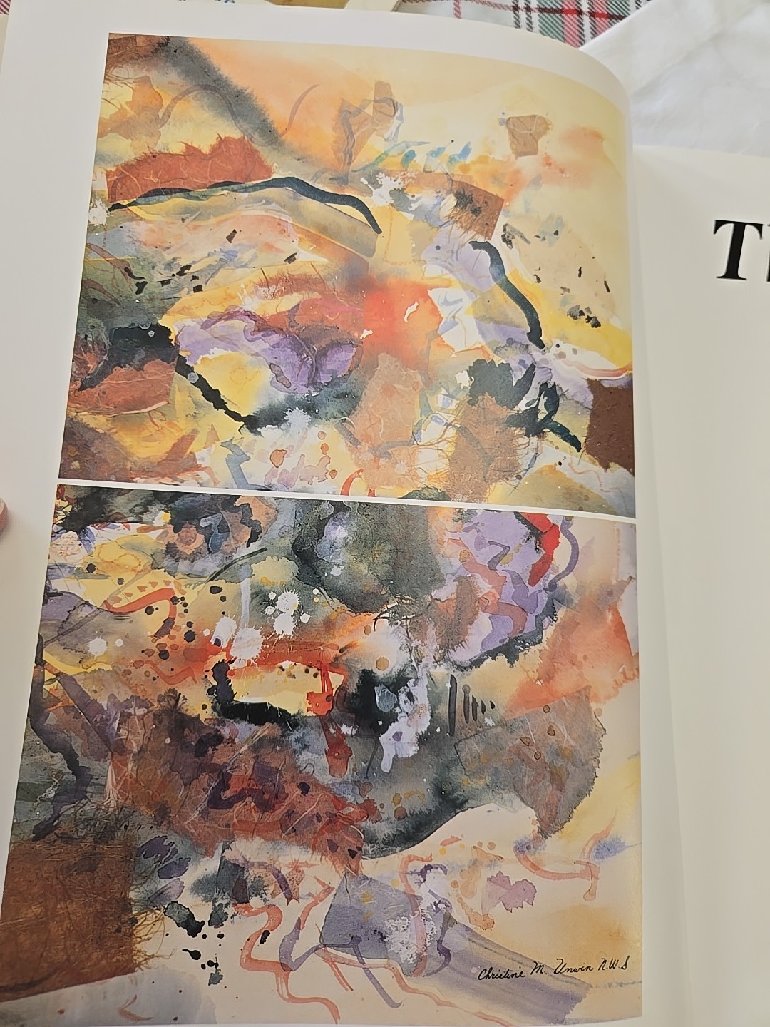 THE ARTISTIC TOUCH 3 (ARTISTIC TOUCH SERIES) By Christine M. Unwin – Hardcover