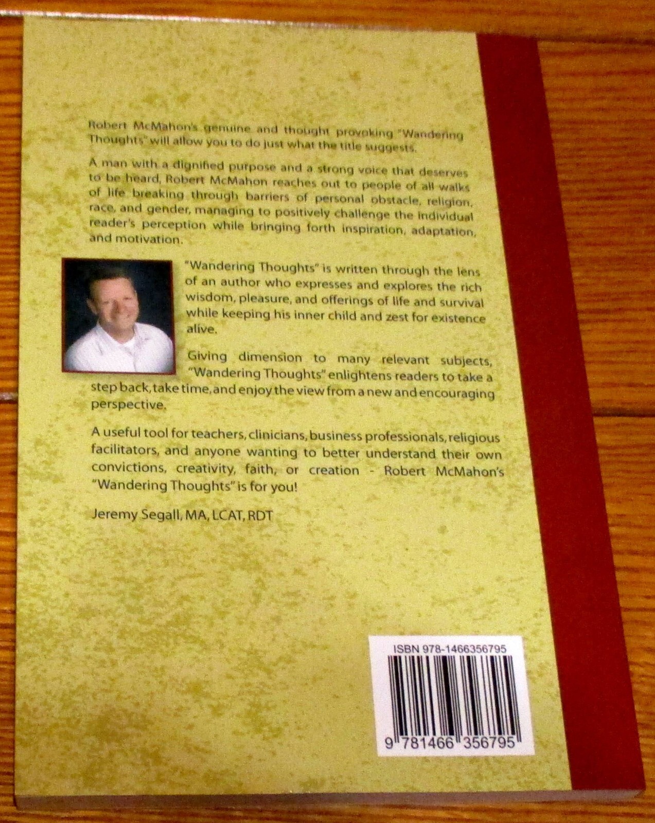 2012 Wandering Thoughts by Robert M. McMahon SIGNED 146 pages Softcover