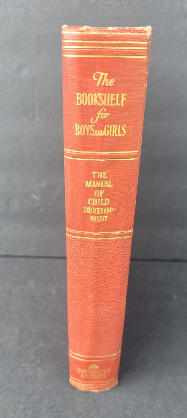 Manual of Child Development 1955 The University Society Vintage Parenting
