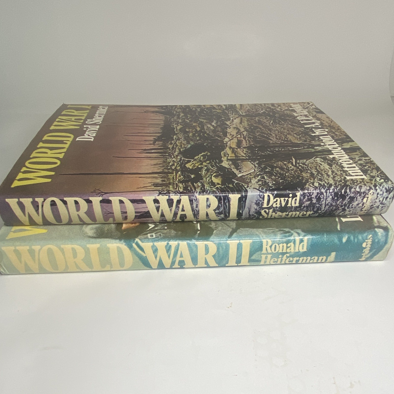 Octopus Books World War I & II Hardcover Lot of 2 Illustrated 1973