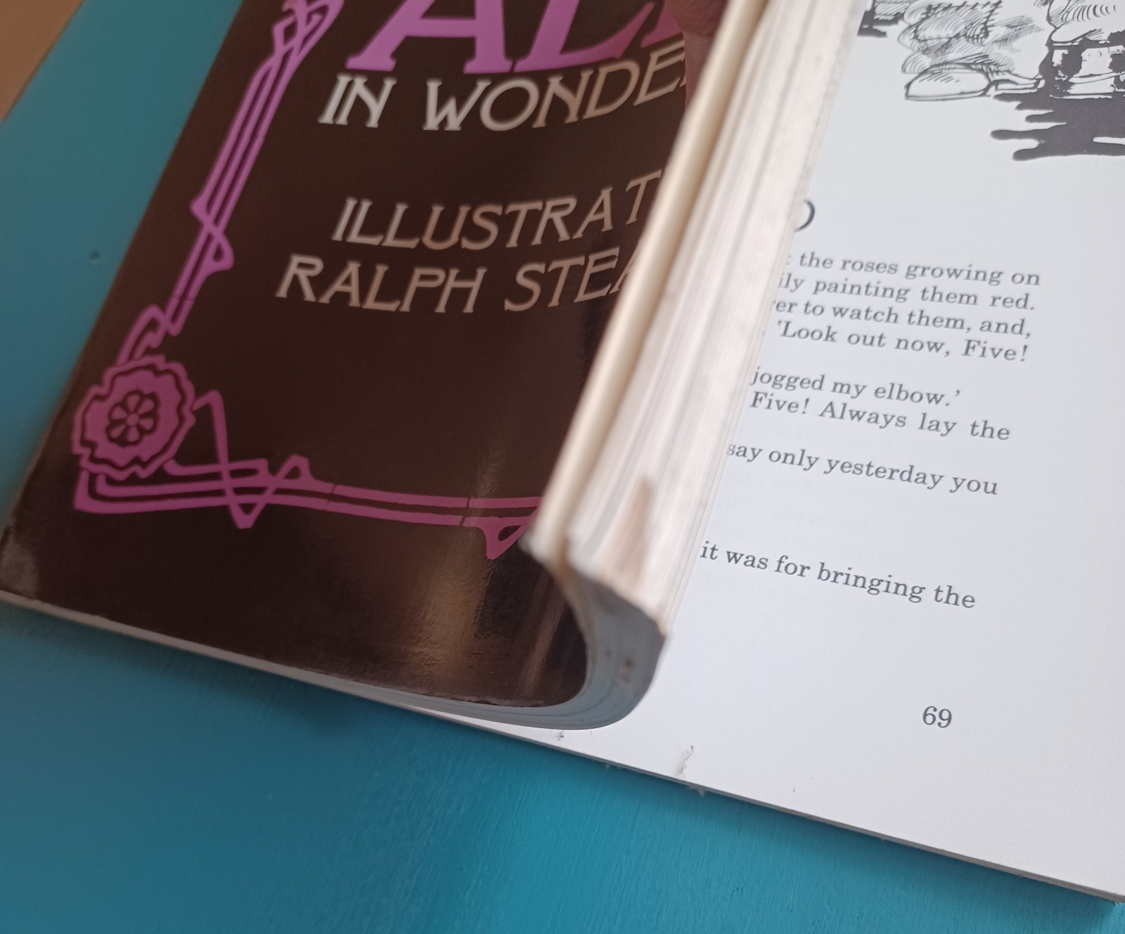 Alice in Wonderland L. Carroll Paperback ~ Illustrated by Ralph Steadman