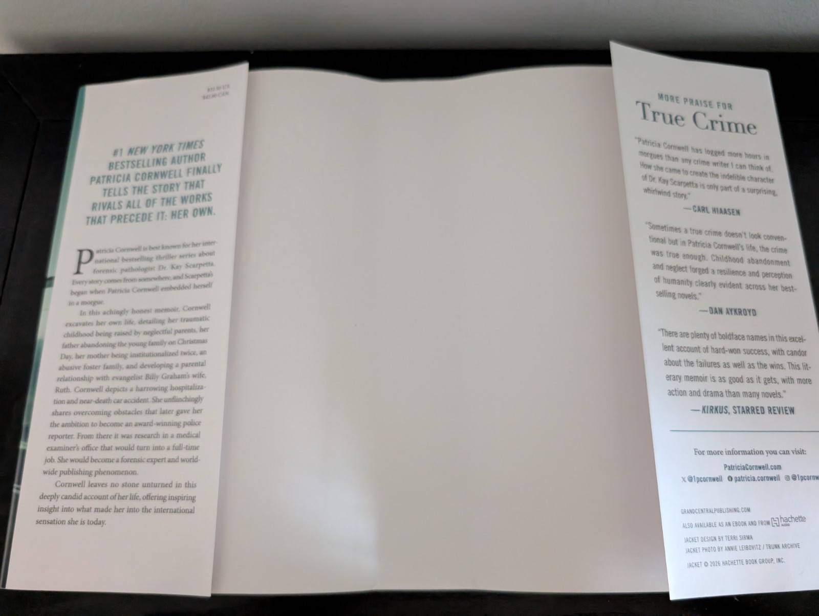 True Crime: A Memoir Hardcover by Cornwell, Patricia