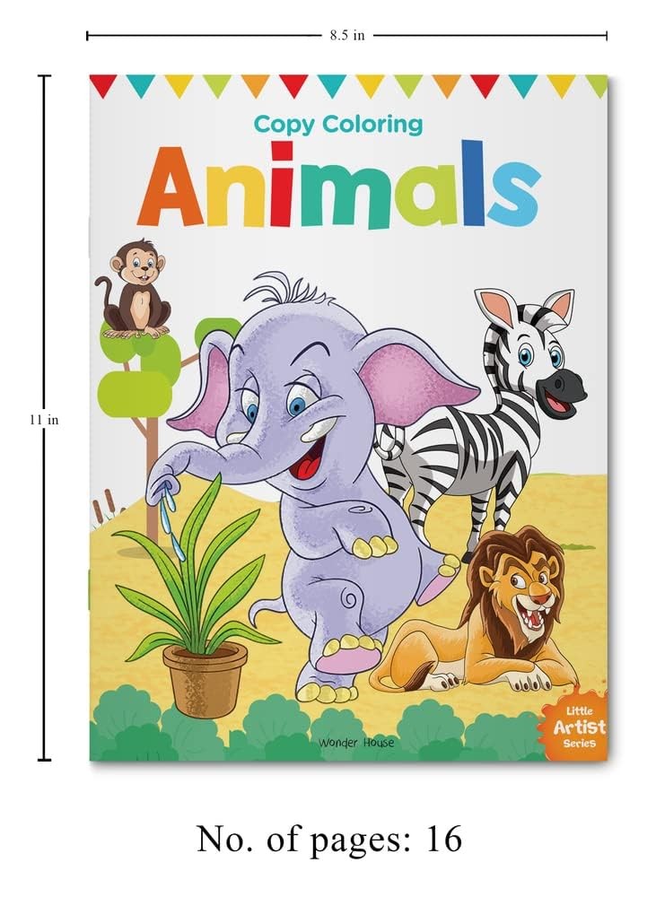 Colouring Books Boxset: Pack of 12 Copy Colour For Children Multicolor