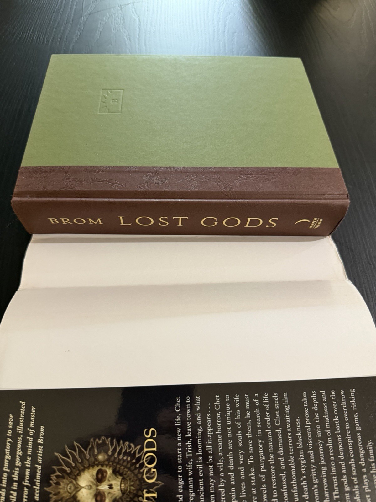 Lost Gods Brom 2016 Hardcover 1st Edition / Print Fantasy