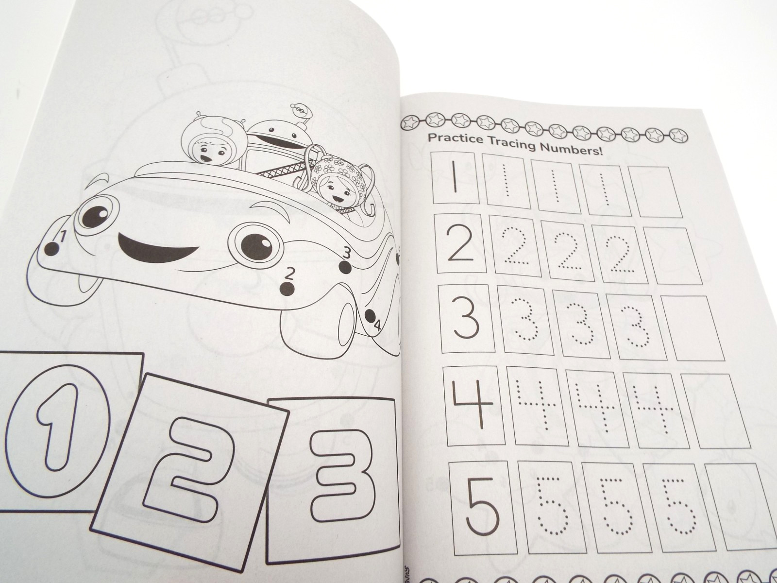 Nickelodeon Team Umizoomi Coloring and Activity Book Dot To Dot Math Numbers NEW