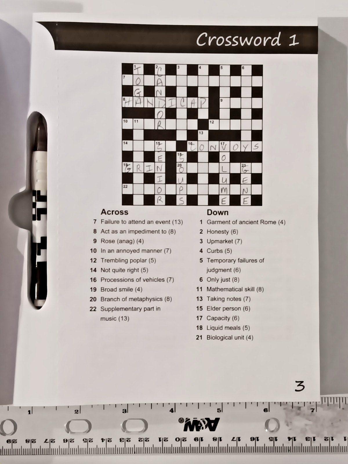 Lot of 6 Crossword Puzzle Books Kappa Dreamtivity Bendon Parragon Small-LG Print