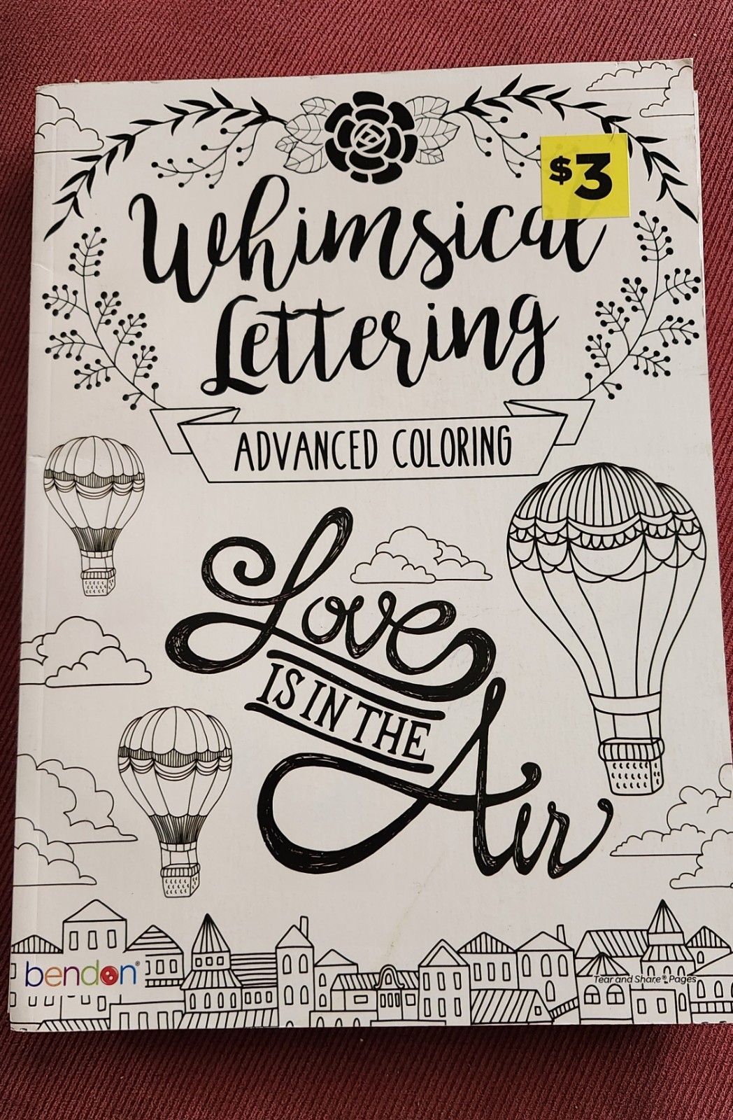 Lot 3 Mindfulness Beautiful Adult Coloring Books Whimsical Lettering Advanced