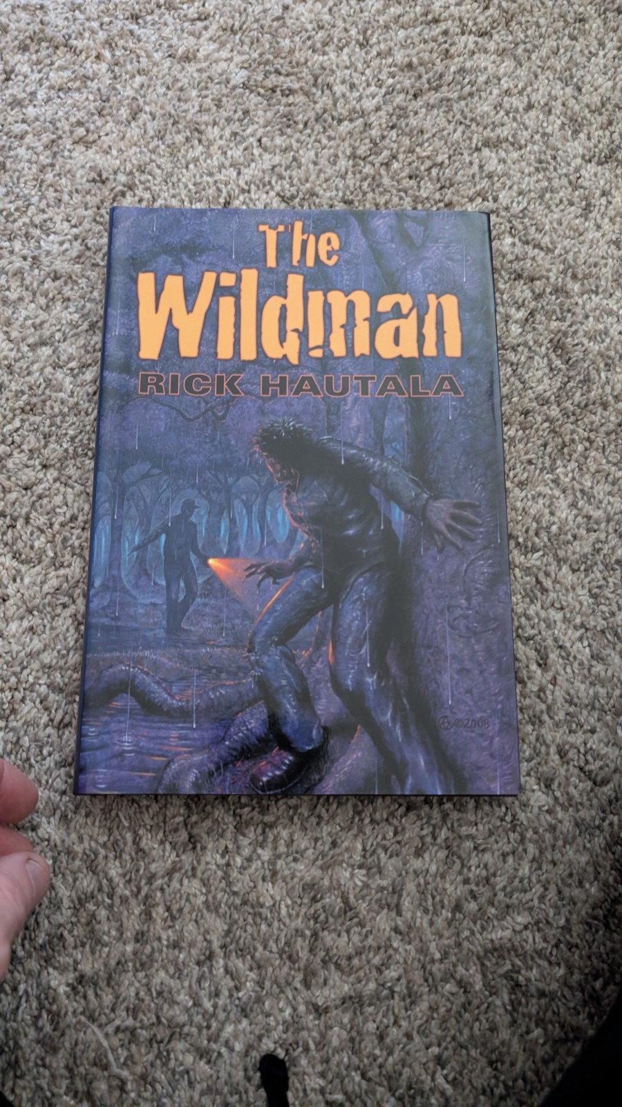 Rick Hautala THE WILDMAN Unsigned Trade Hardcover Full Moon Press