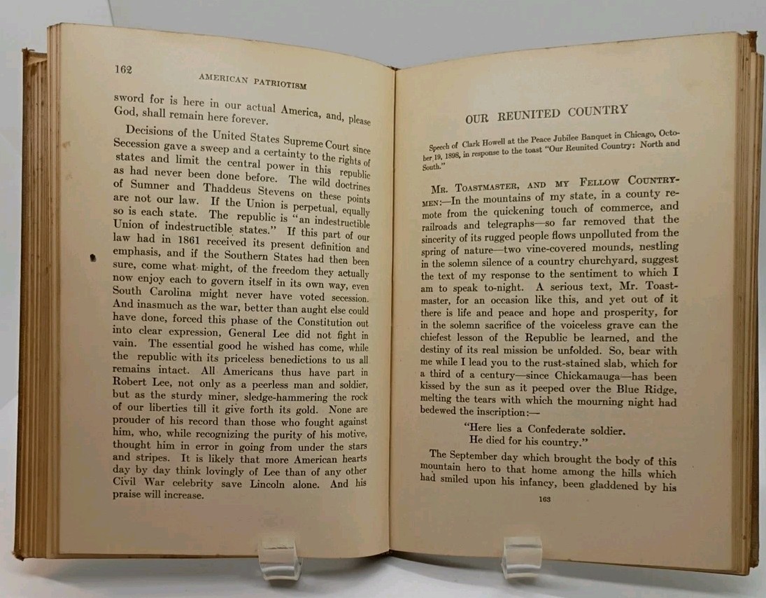 America First Patriotic Readings 1916 Hardcover By Jasper L. McBrien Antique