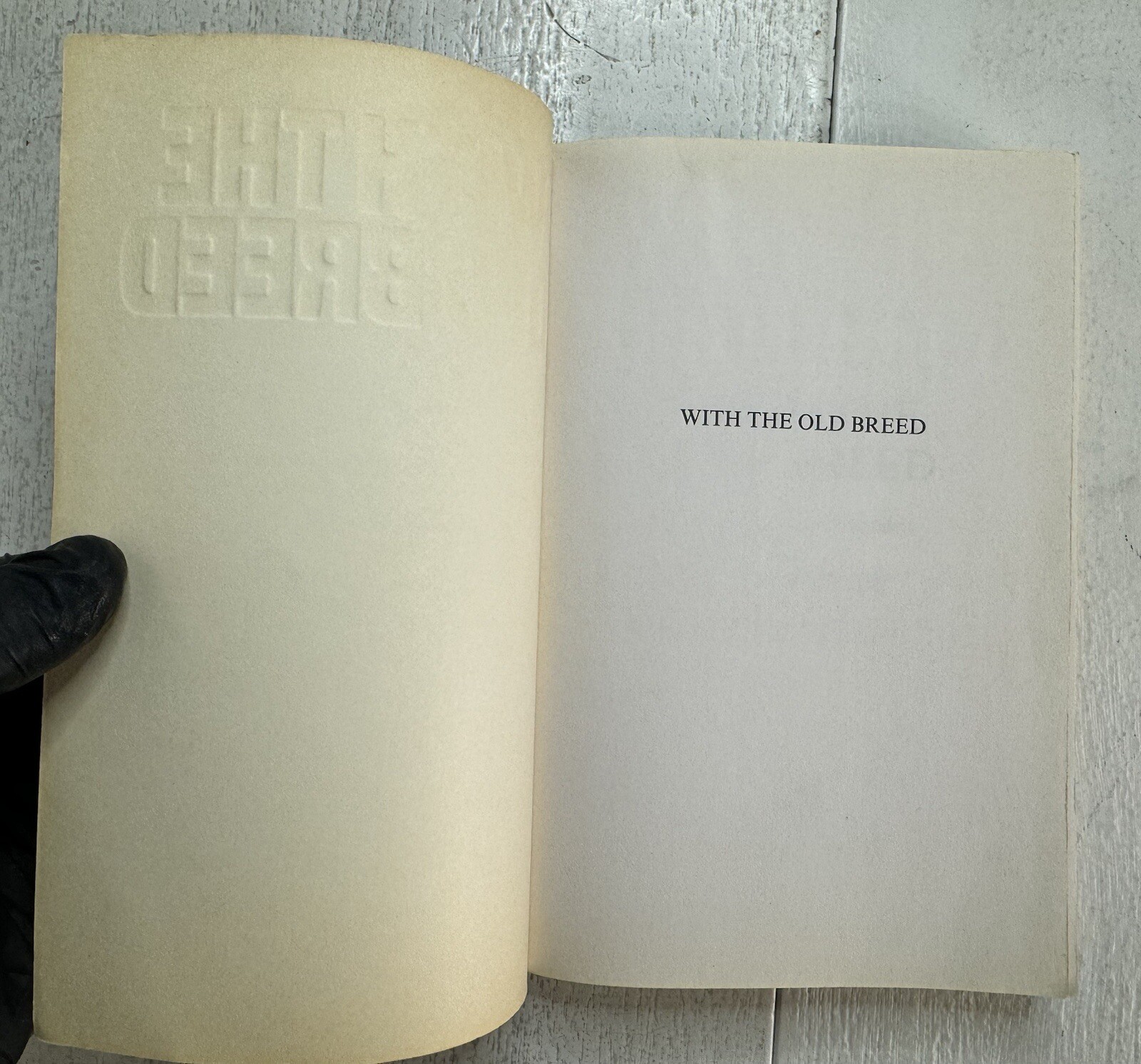 With the Old Breed – E. B. Sledge (2010 PB Book) VG, No Writing ~ Ballantine