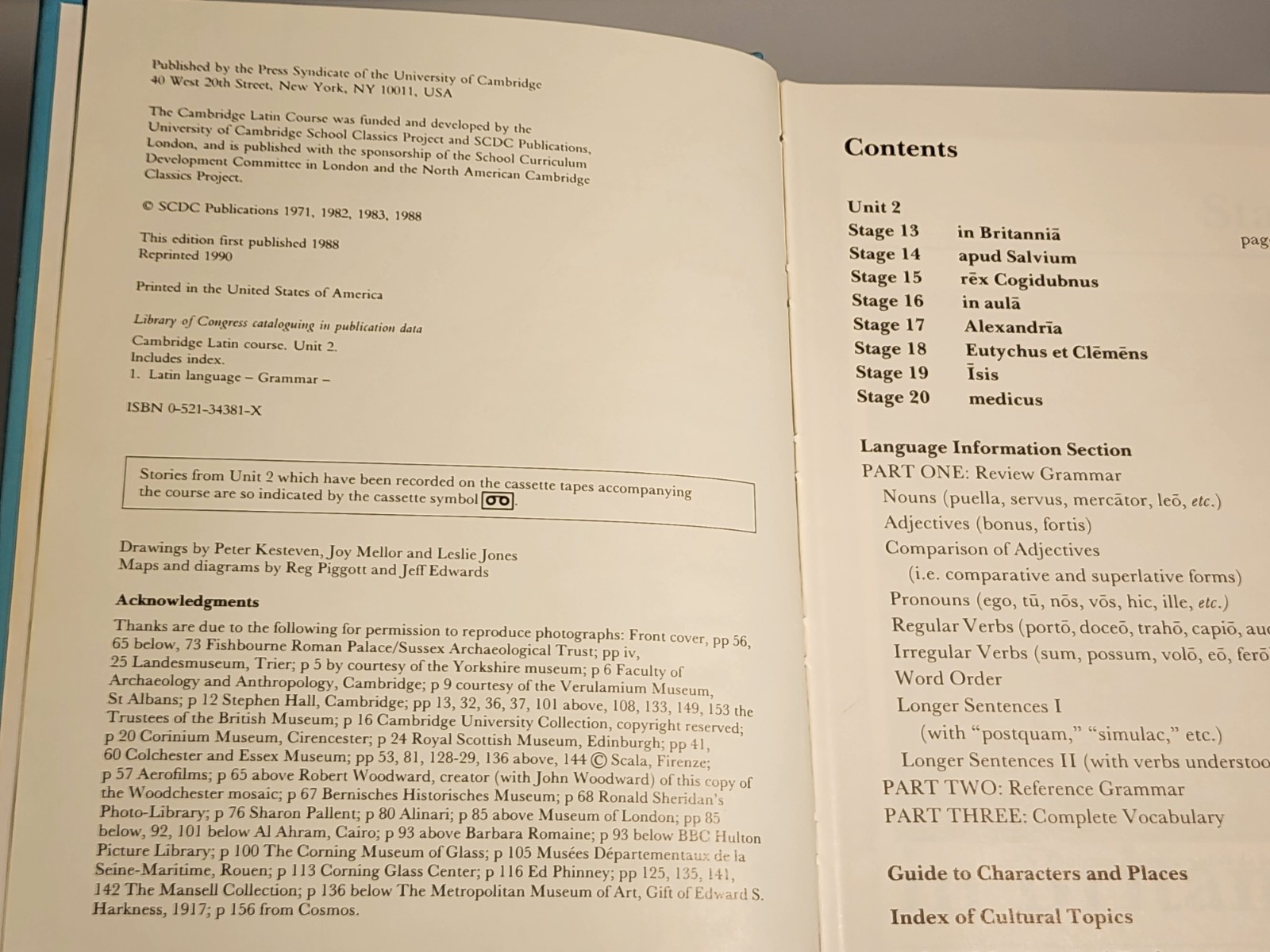Cambridge Latin Course Unit 2 Student’s book North American edition